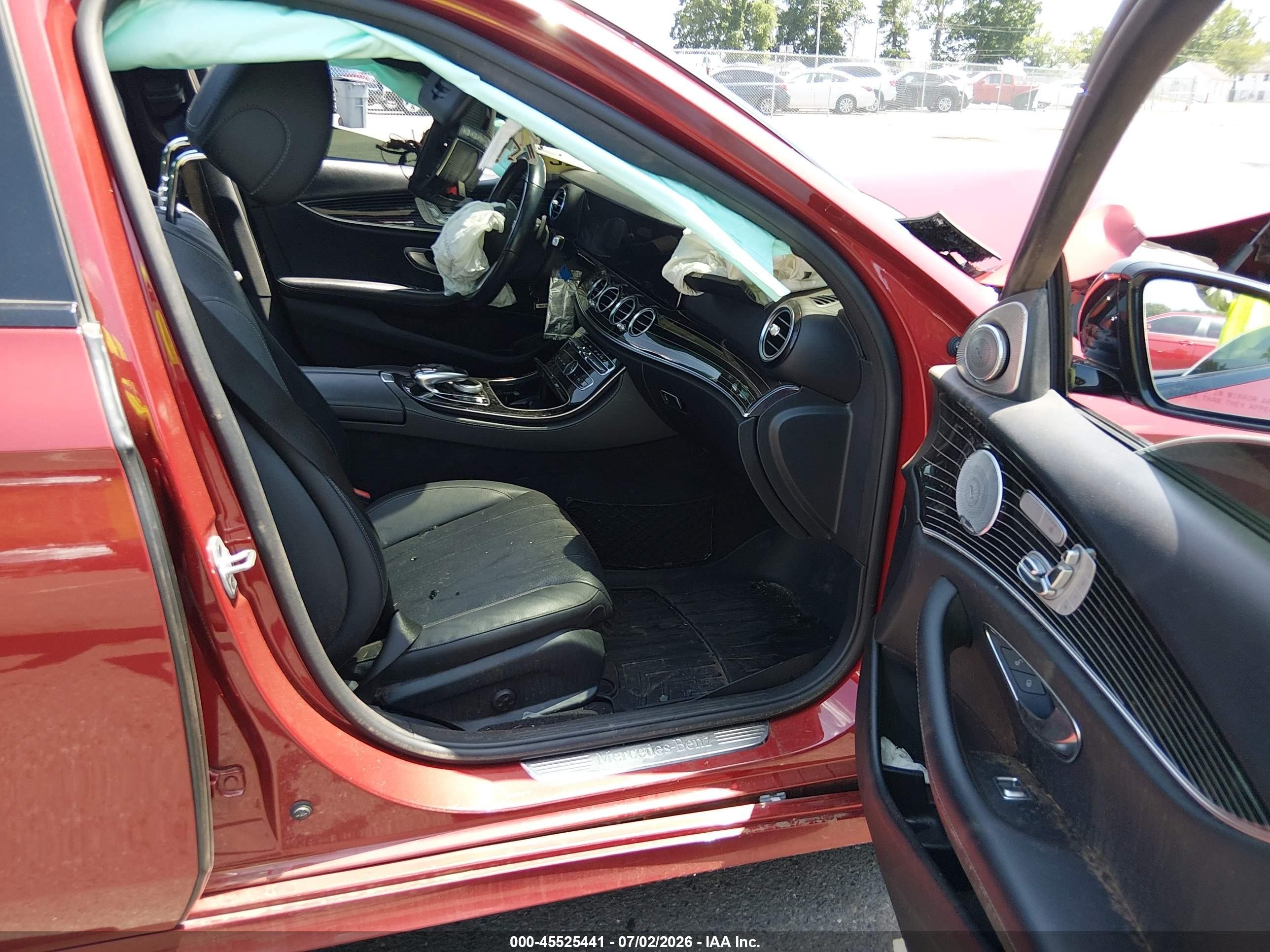 2020 Mercedes-benz E 350 4matic Red vin: WDDZF8EB8LA702313
