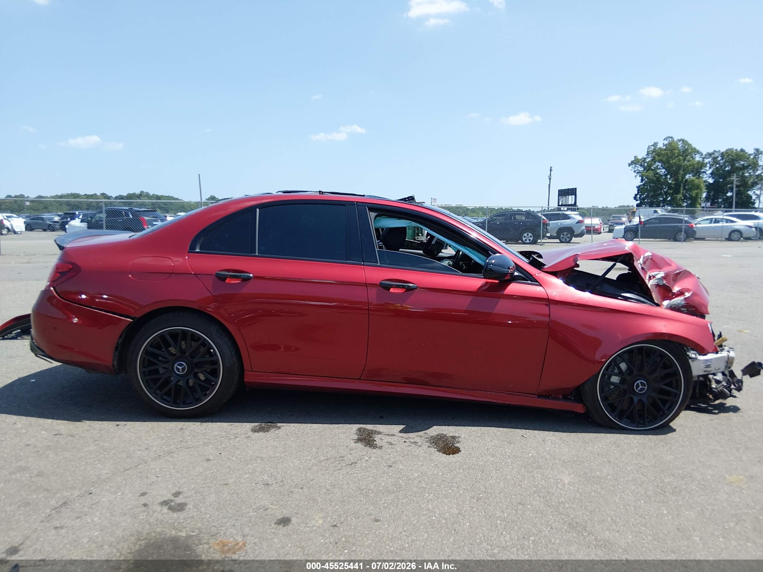 2020 Mercedes-benz E 350 4matic Red vin: WDDZF8EB8LA702313