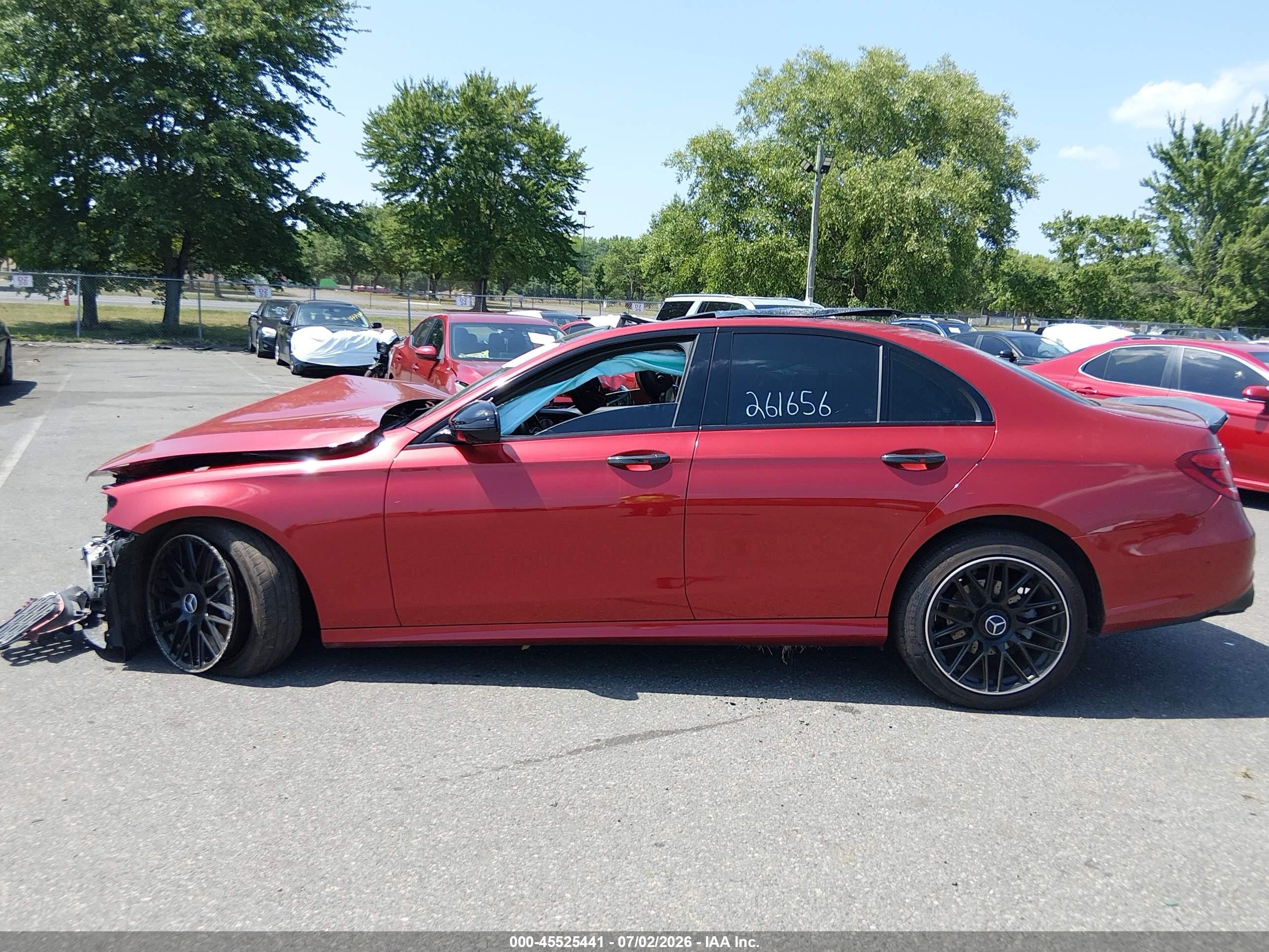 2020 Mercedes-benz E 350 4matic Red vin: WDDZF8EB8LA702313