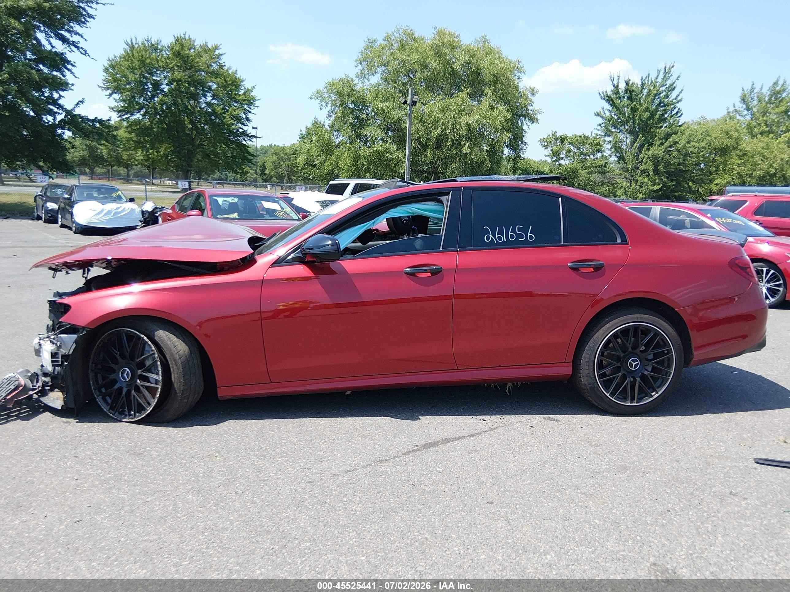 2020 Mercedes-benz E 350 4matic Red vin: WDDZF8EB8LA702313