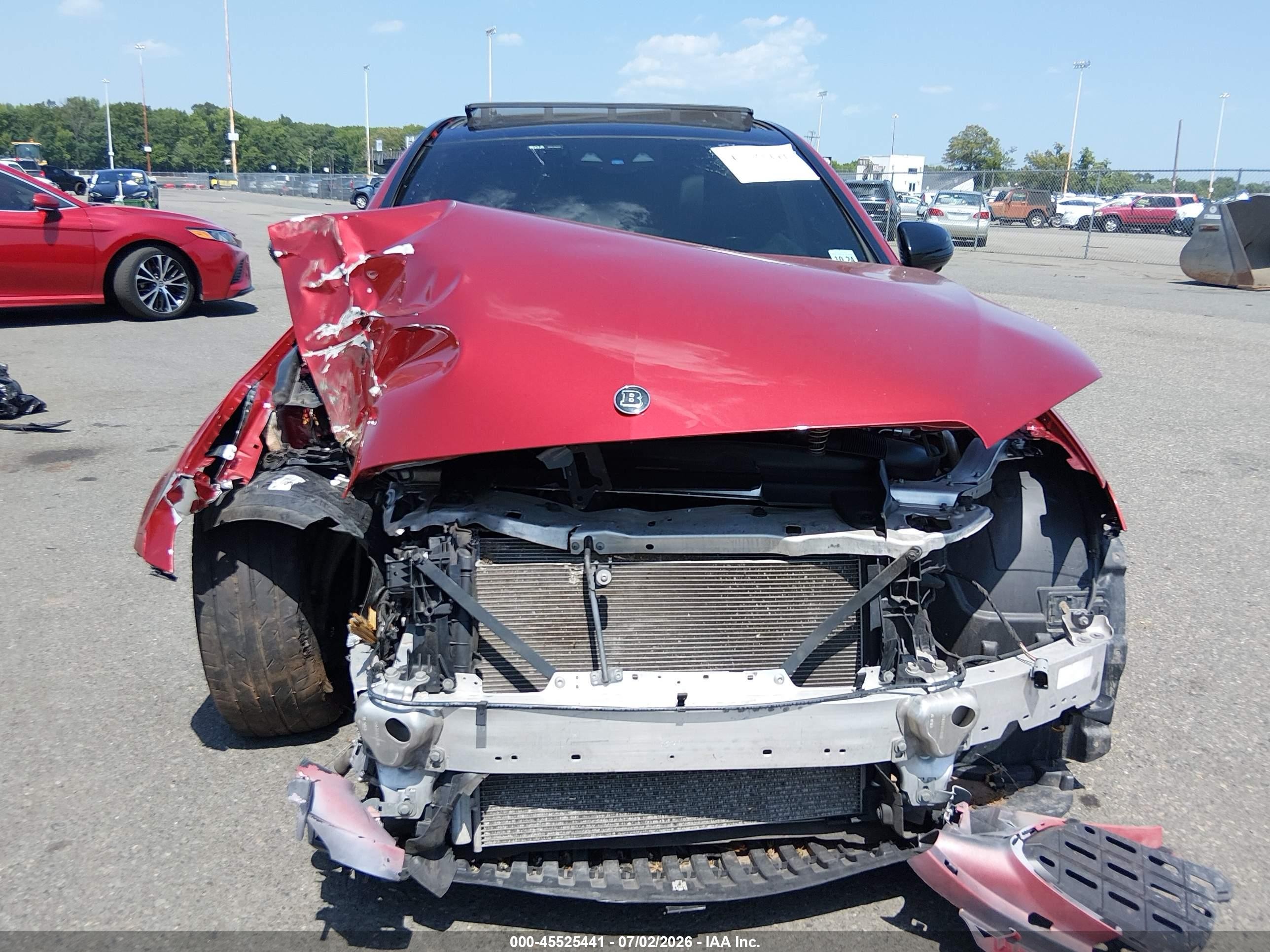 2020 Mercedes-benz E 350 4matic Red vin: WDDZF8EB8LA702313