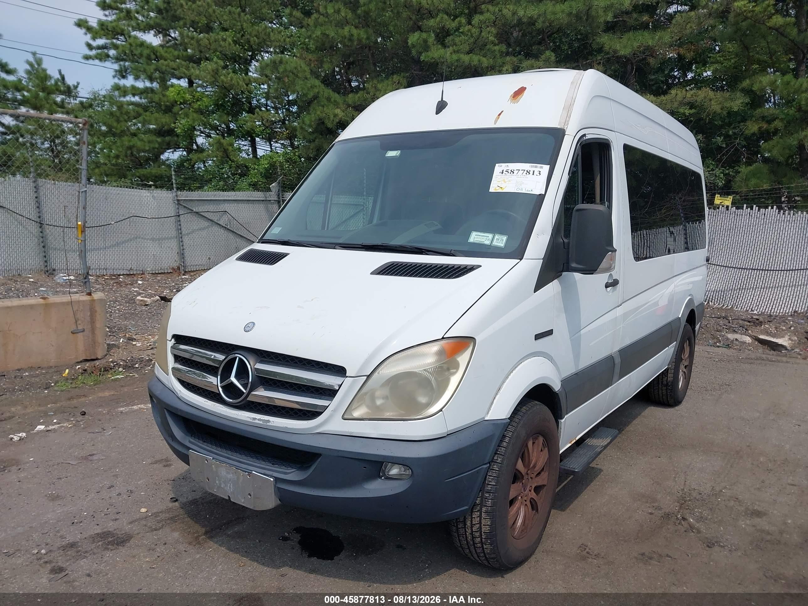 2007 Freightliner Sprinter 2500   White vin: WDRPE745775184882