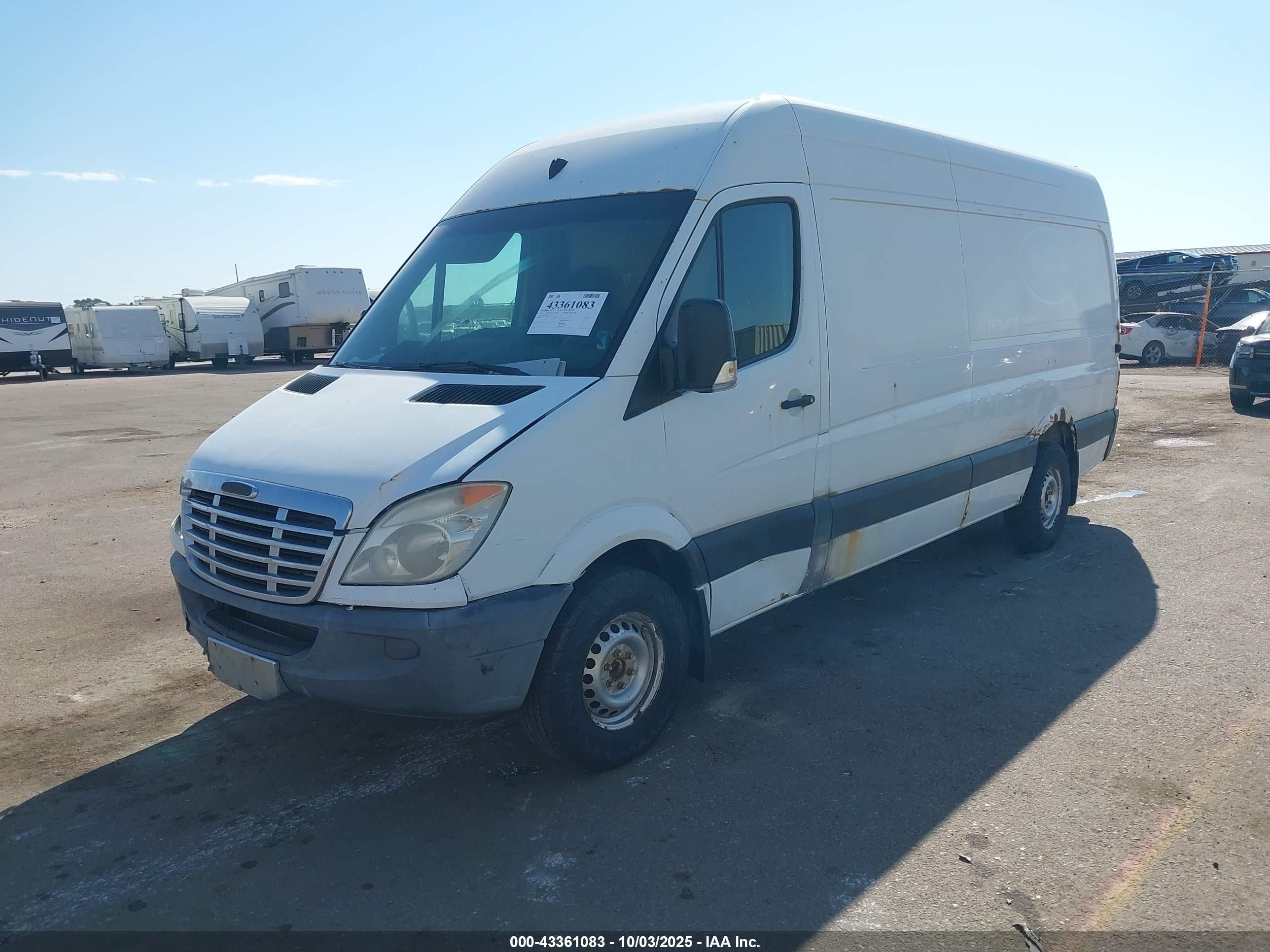2007 Freightliner Sprinter 2500   White vin: WDYPE845175163519