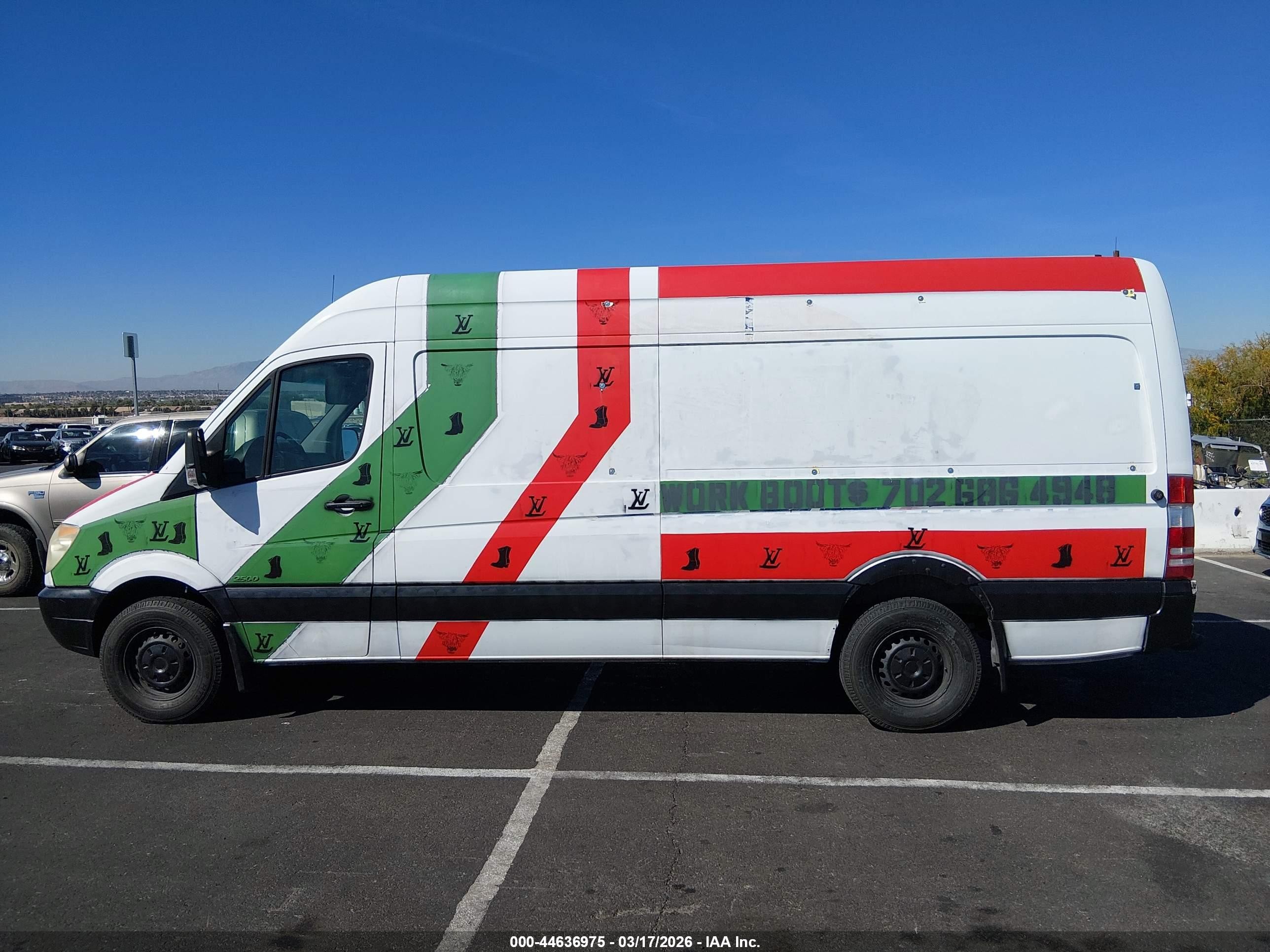 2007 Freightliner Sprinter 2500   White vin: WDYPE845X75193246