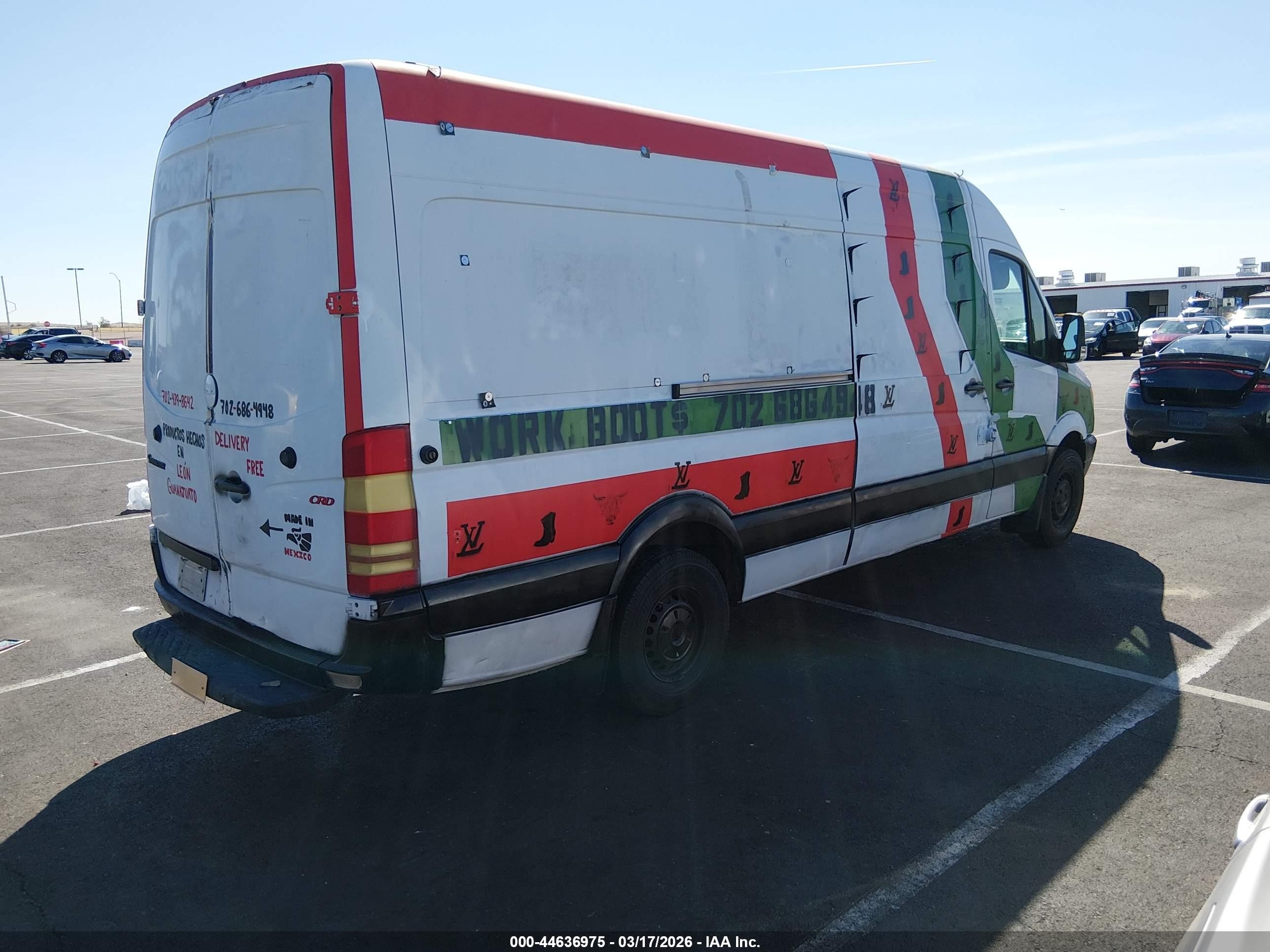 2007 Freightliner Sprinter 2500   White vin: WDYPE845X75193246
