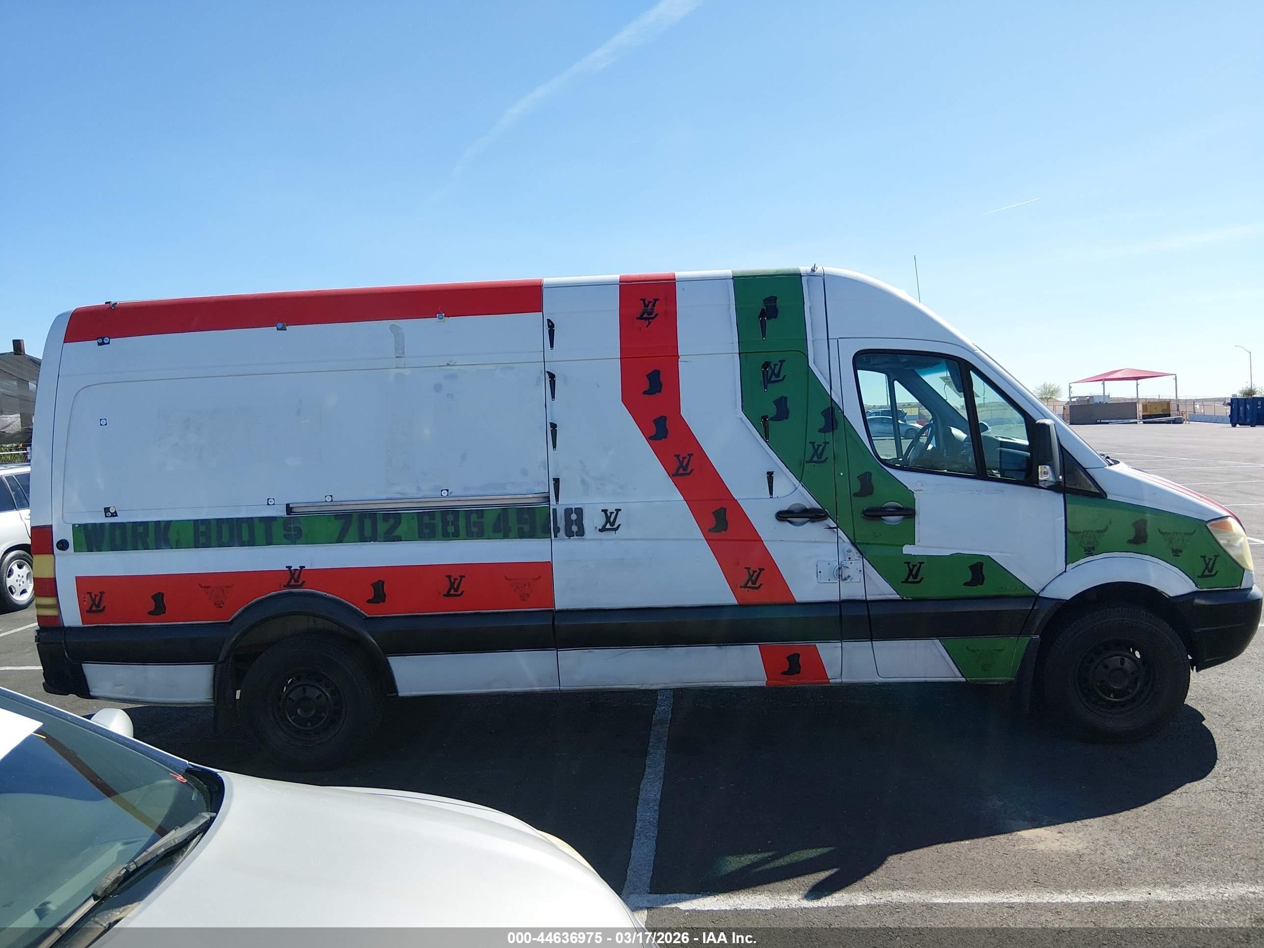 2007 Freightliner Sprinter 2500   White vin: WDYPE845X75193246