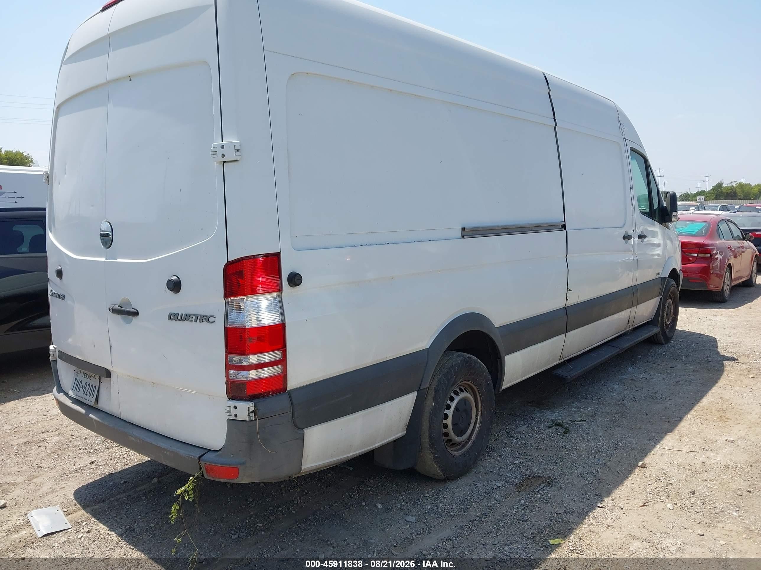 2012 Freightliner Sprinter 2500   White vin: WDYPE8CC9C5656522
