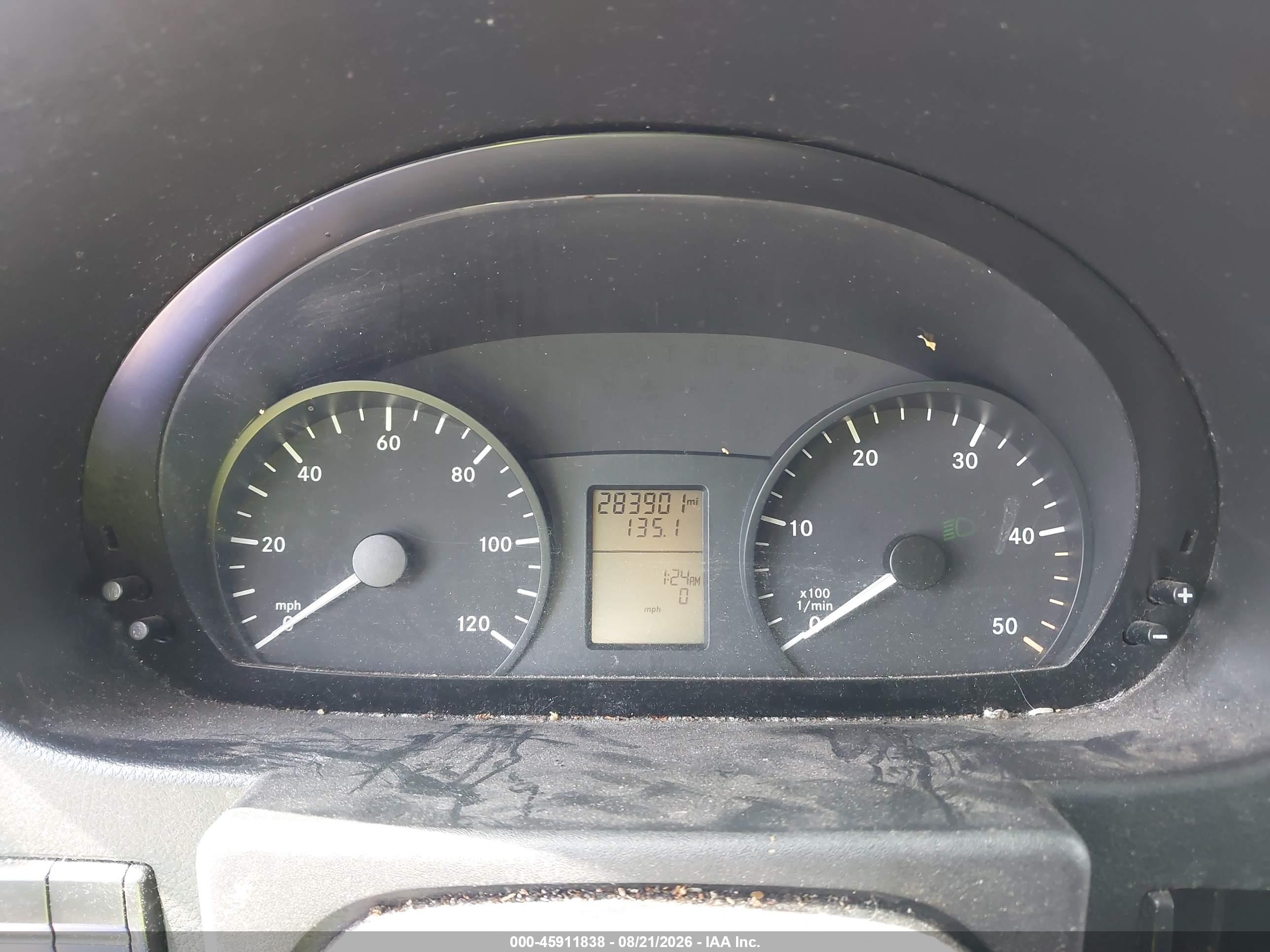 2012 Freightliner Sprinter 2500   White vin: WDYPE8CC9C5656522
