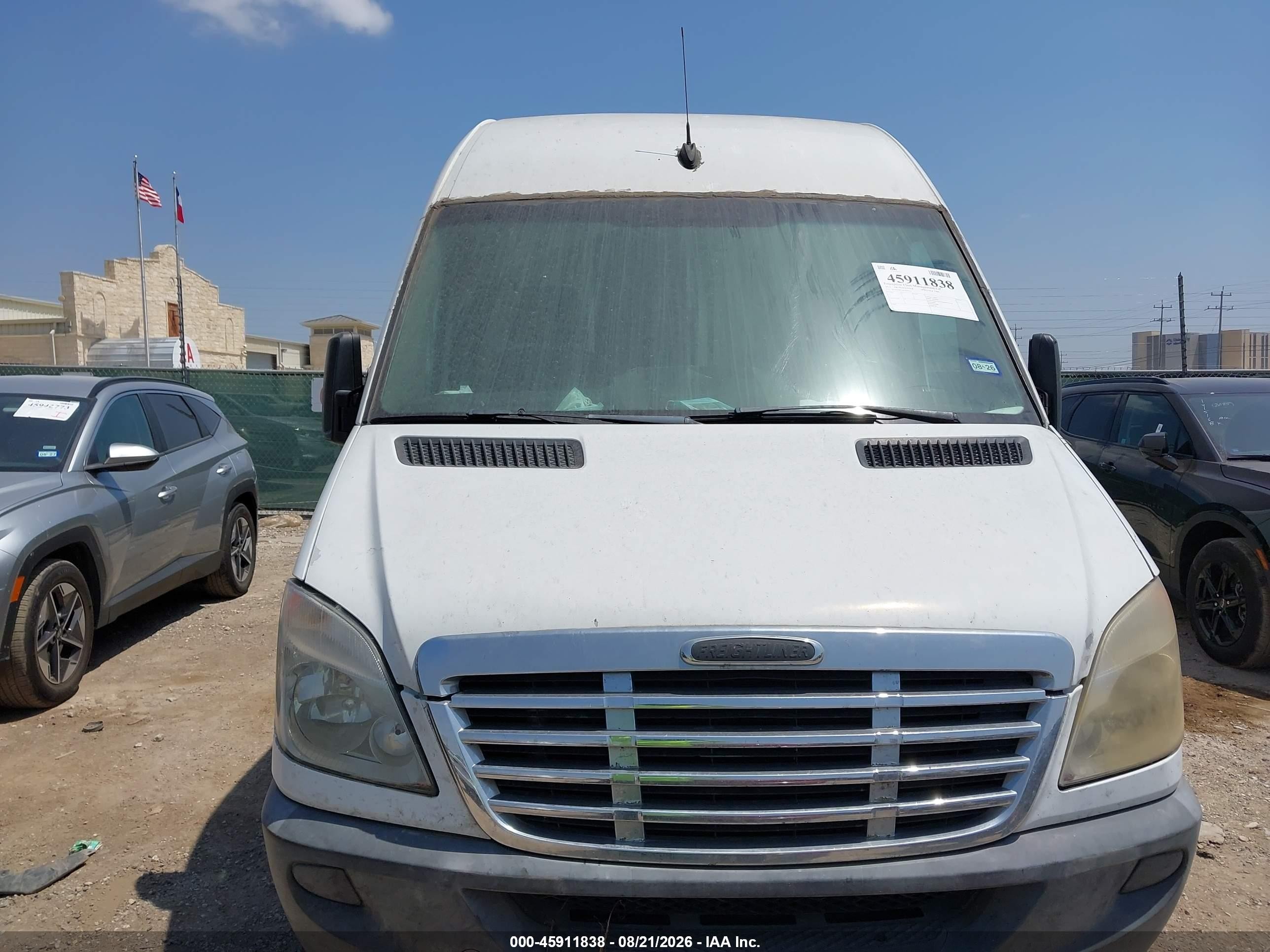 2012 Freightliner Sprinter 2500   White vin: WDYPE8CC9C5656522