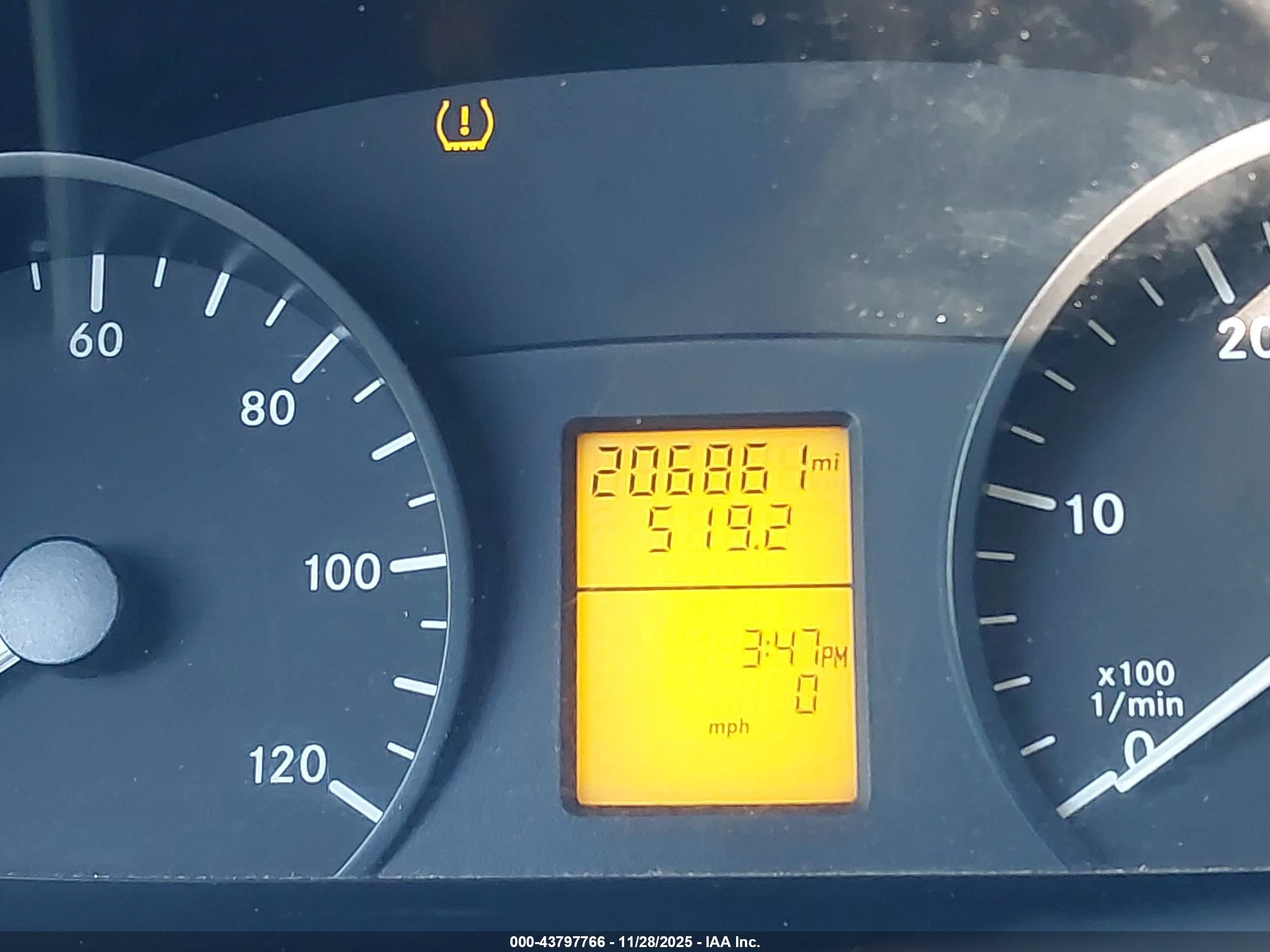 2014 Freightliner Sprinter 2500 High  Roof Белый vin: WDYPE8DB5E5916116