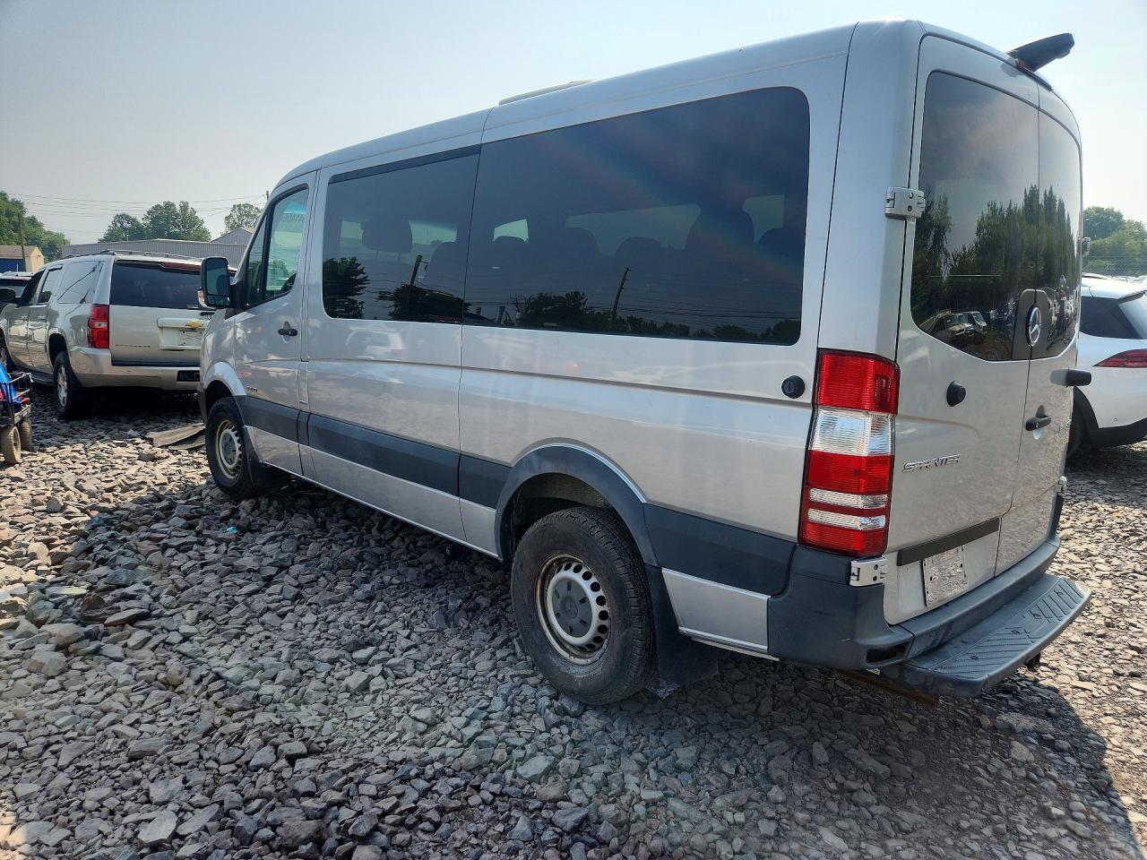 2015 Mercedes-benz Sprinter 2500 Silver vin: WDZPE7CC1F5945078