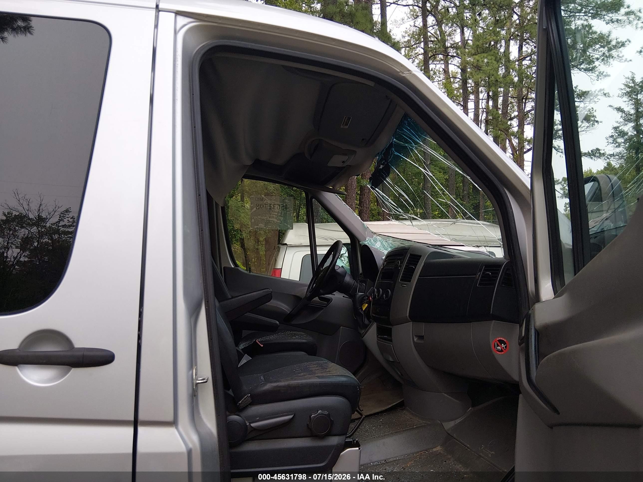 2011 Mercedes-benz Sprinter 2500 Normal Roof Gray vin: WDZPE7CC7B5553846