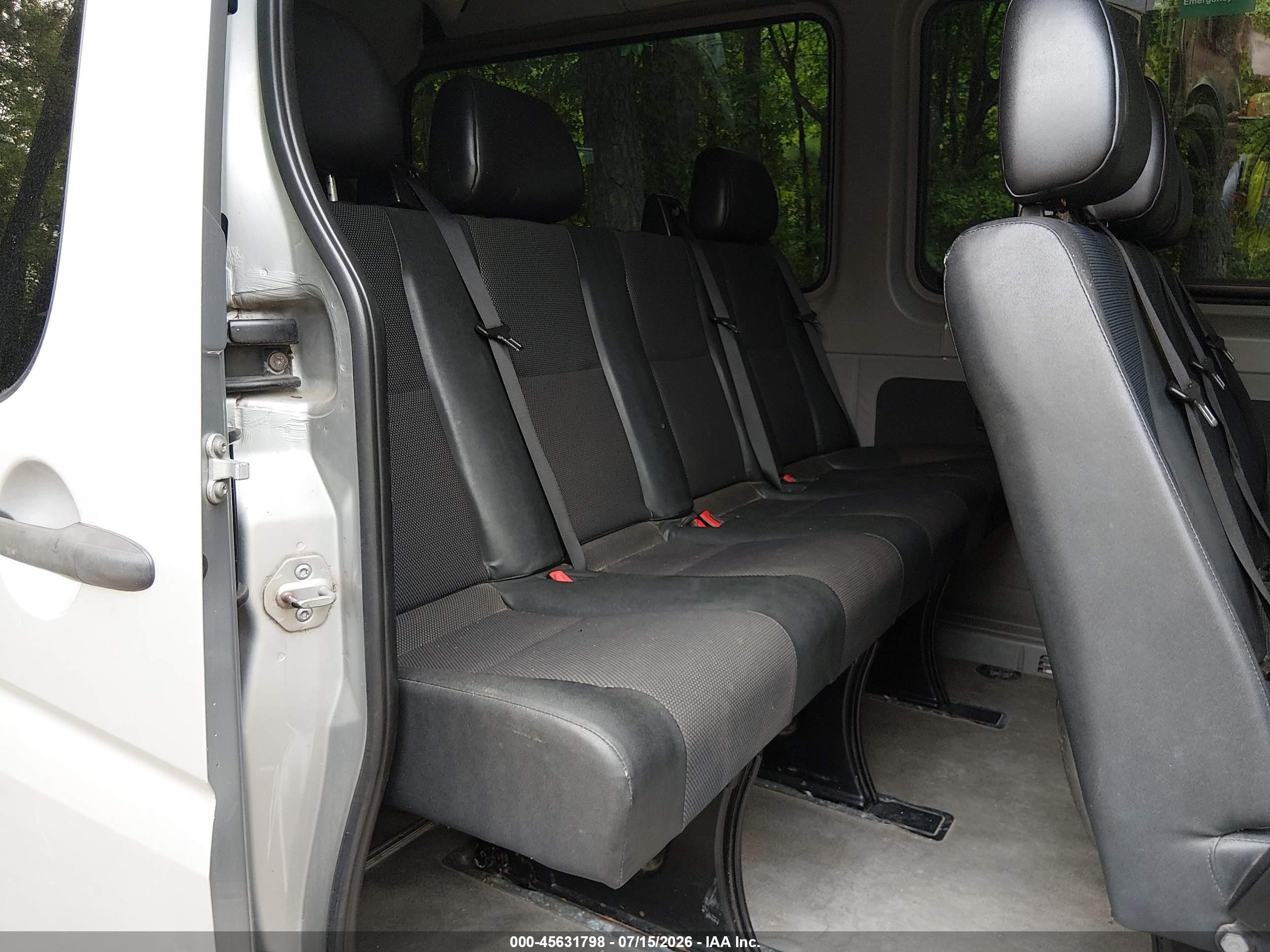 2011 Mercedes-benz Sprinter 2500 Normal Roof Gray vin: WDZPE7CC7B5553846