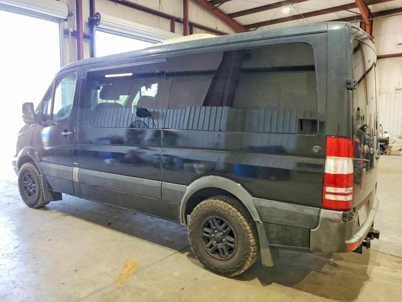 2010 Mercedes-benz Sprinter 2500 Black vin: WDZPE7CC8A5451549