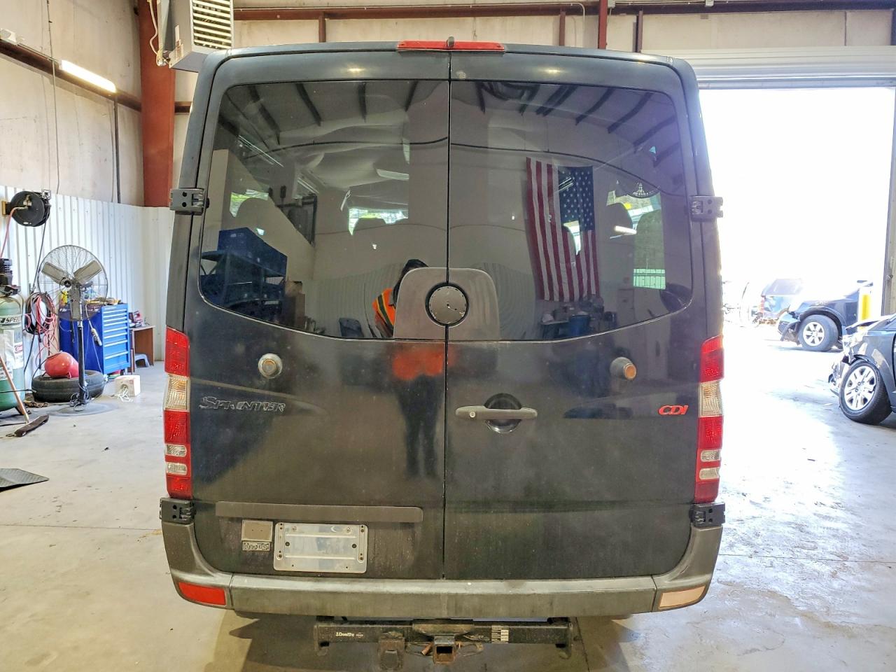 2010 Mercedes-benz Sprinter 2500 Black vin: WDZPE7CC8A5451549