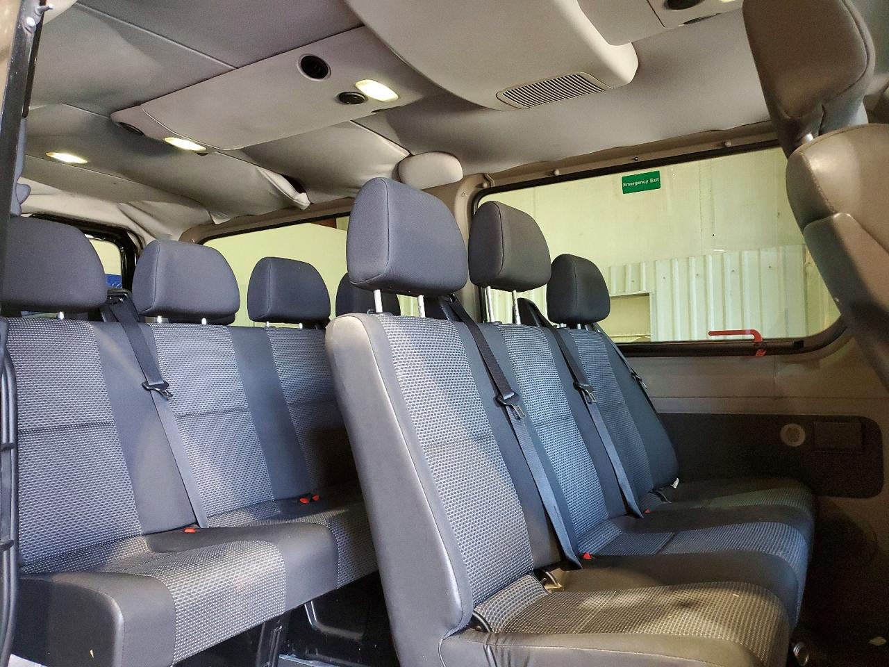 2010 Mercedes-benz Sprinter 2500 Black vin: WDZPE7CC8A5451549