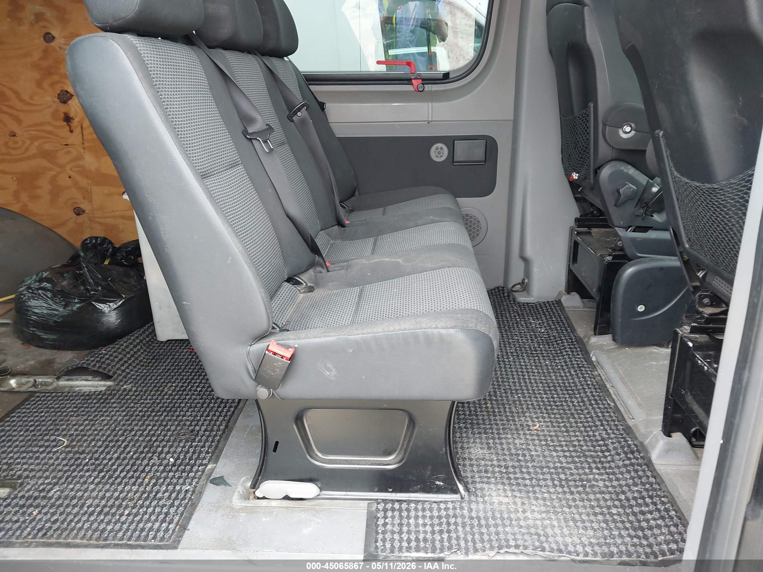 2013 Mercedes-benz Sprinter 2500 Normal Roof Black vin: WDZPE7CC8D5788095