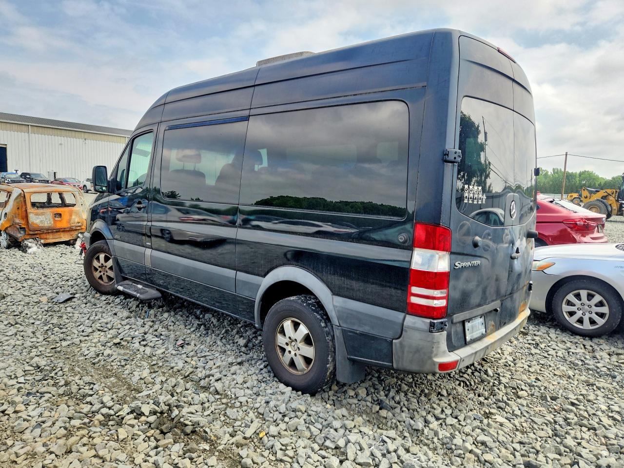 2010 Mercedes-benz Sprinter 2500 Black vin: WDZPE7CCXA5478817