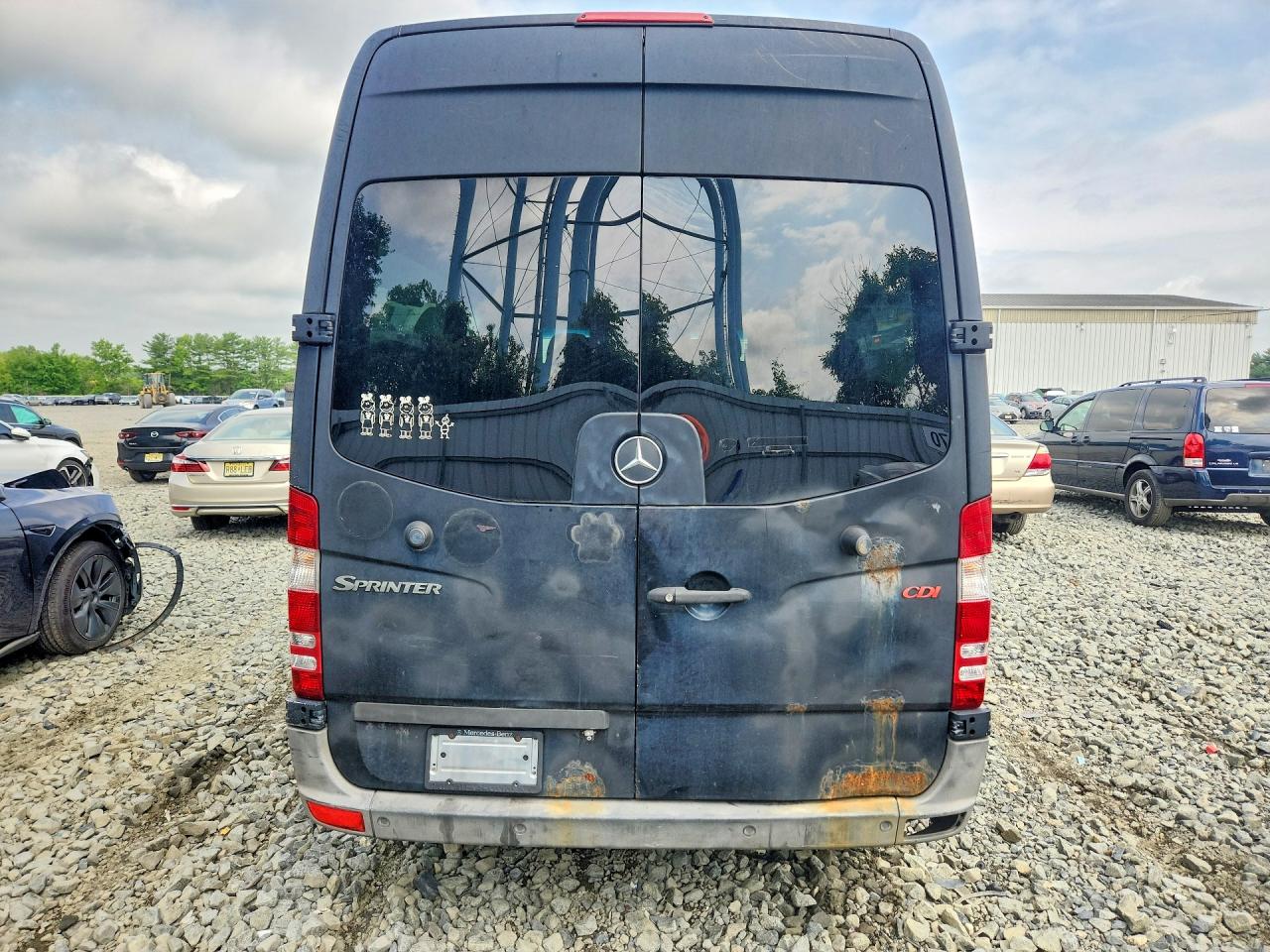 2010 Mercedes-benz Sprinter 2500 Black vin: WDZPE7CCXA5478817