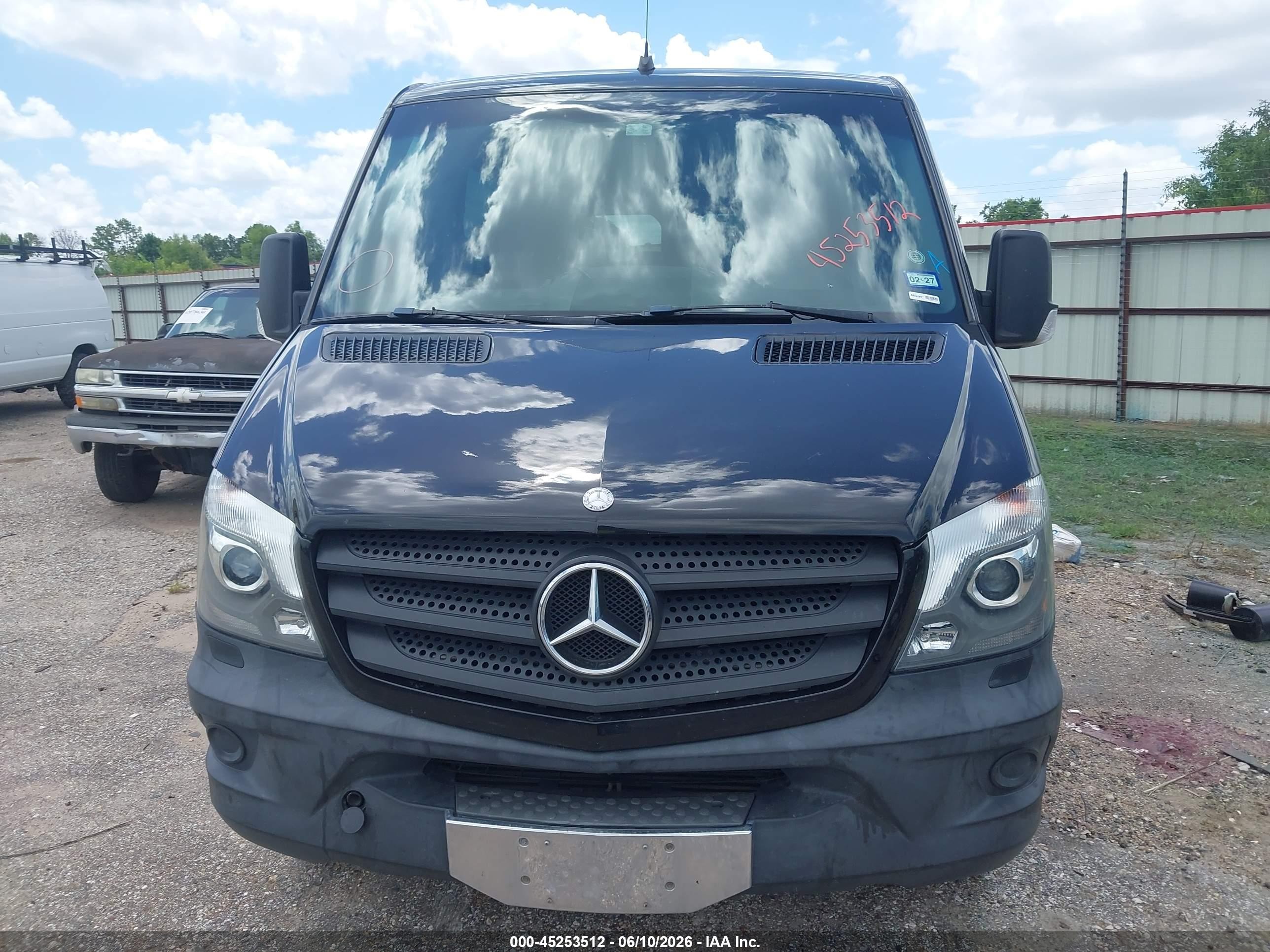 2014 Mercedes-benz Sprinter 2500 Normal Roof Черный vin: WDZPE7DC2E5852082