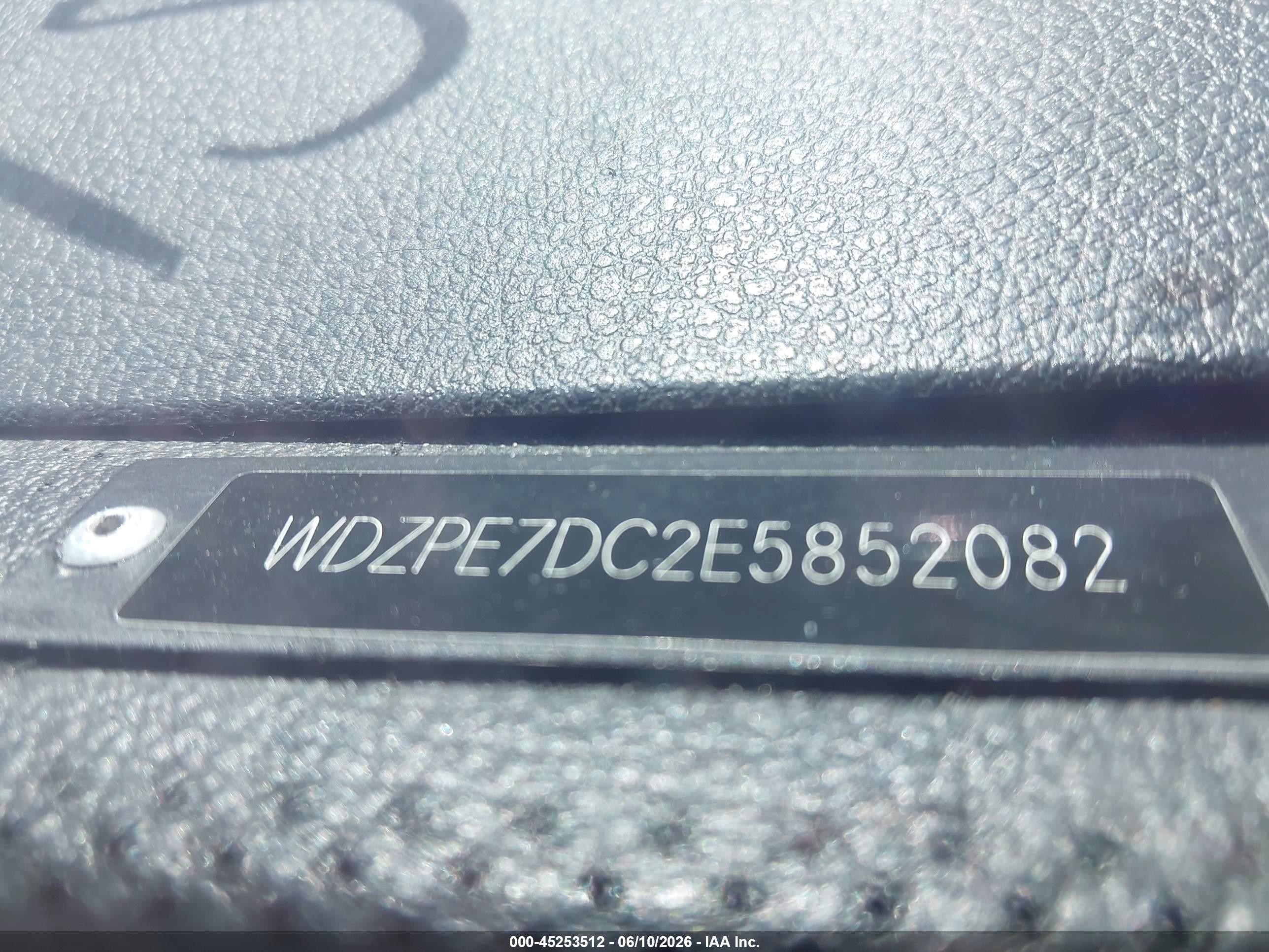 2014 Mercedes-benz Sprinter 2500 Normal Roof Черный vin: WDZPE7DC2E5852082