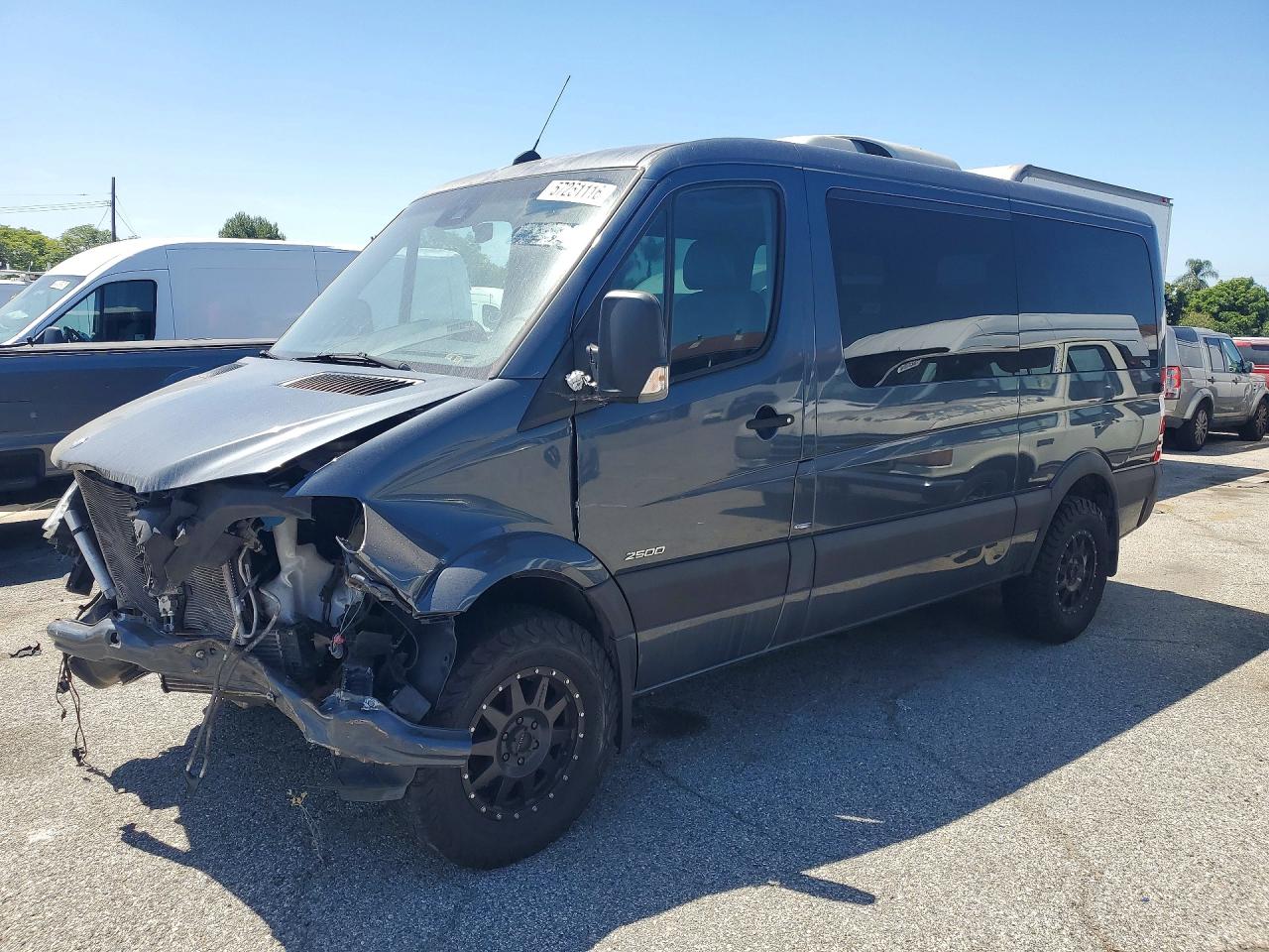 2014 Mercedes-benz Sprinter 2500 Черный vin: WDZPE7DC2E5904052
