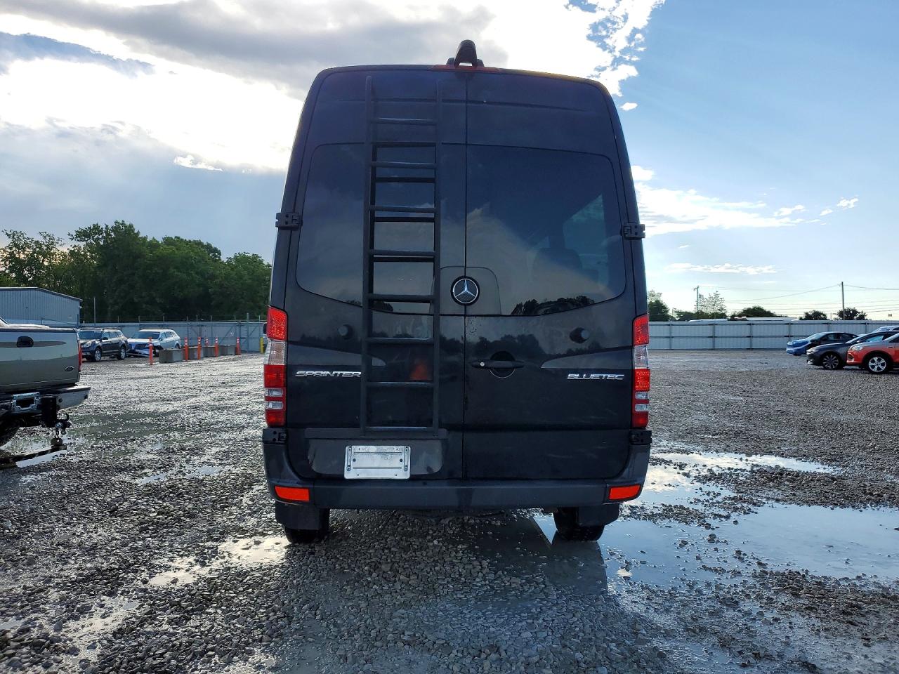 2014 Mercedes-benz Sprinter 2500 Black vin: WDZPE7DC9E5831763