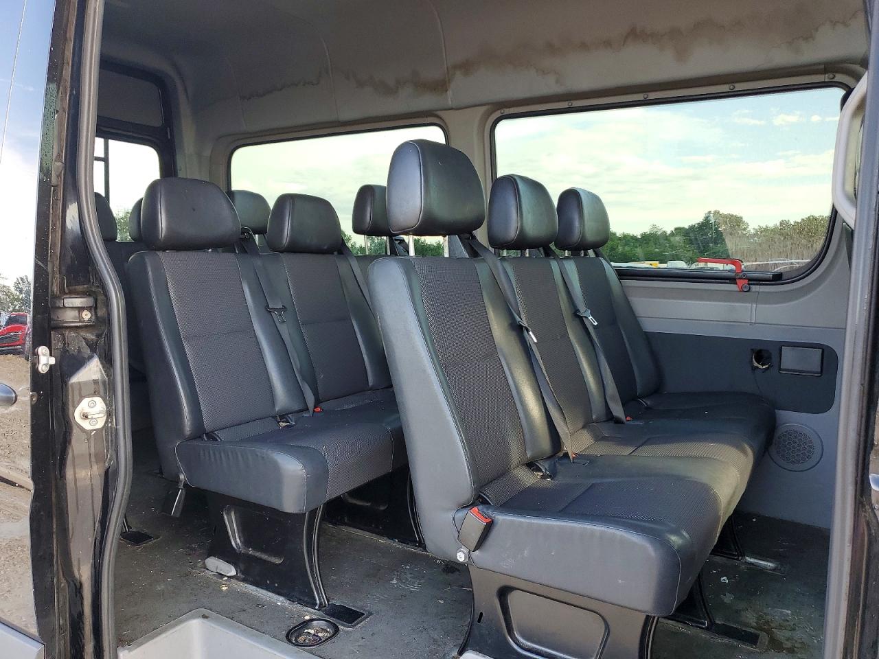 2014 Mercedes-benz Sprinter 2500 Black vin: WDZPE7DC9E5831763