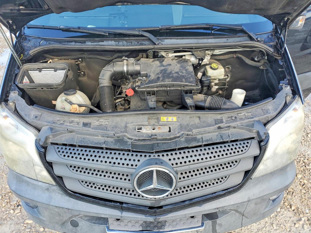 2014 Mercedes-benz Sprinter 2500 Black vin: WDZPE7DC9E5831763