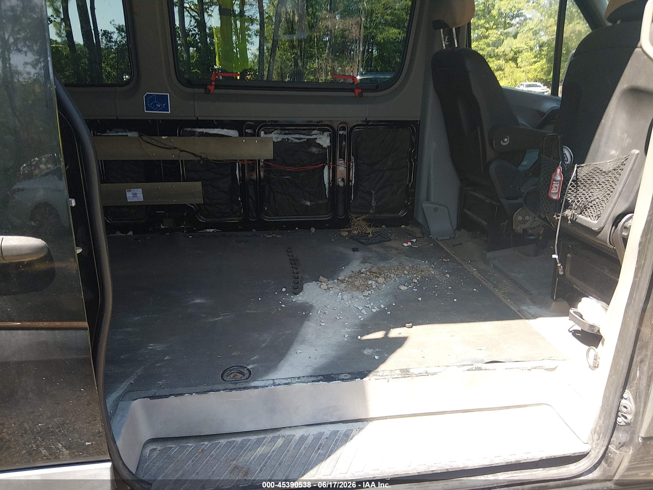 2013 Mercedes-benz Sprinter 2500 High  Roof Black vin: WDZPE8CC0D5728446