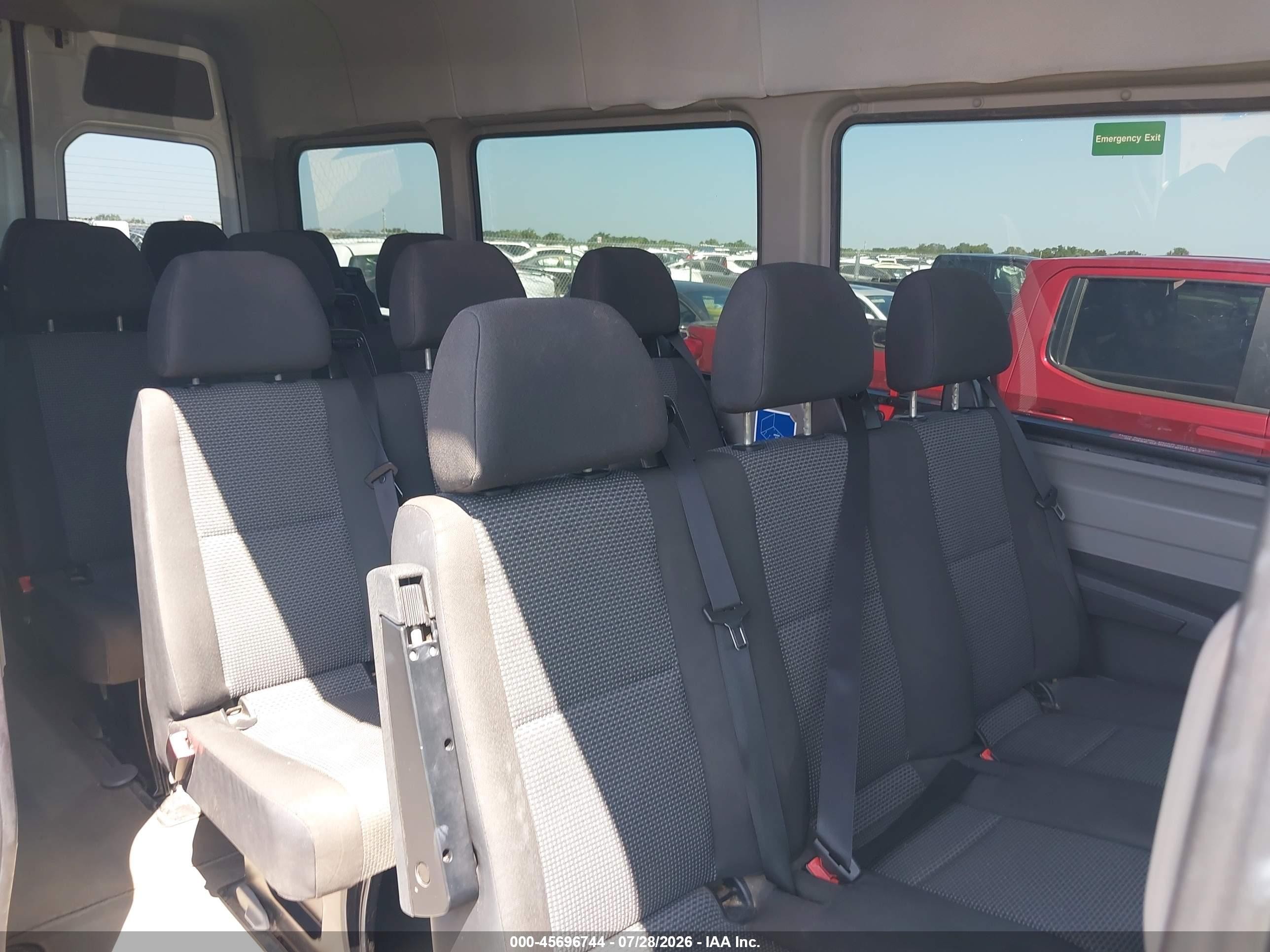 2012 Mercedes-benz Sprinter 2500 High  Roof White vin: WDZPE8CC3C5637797