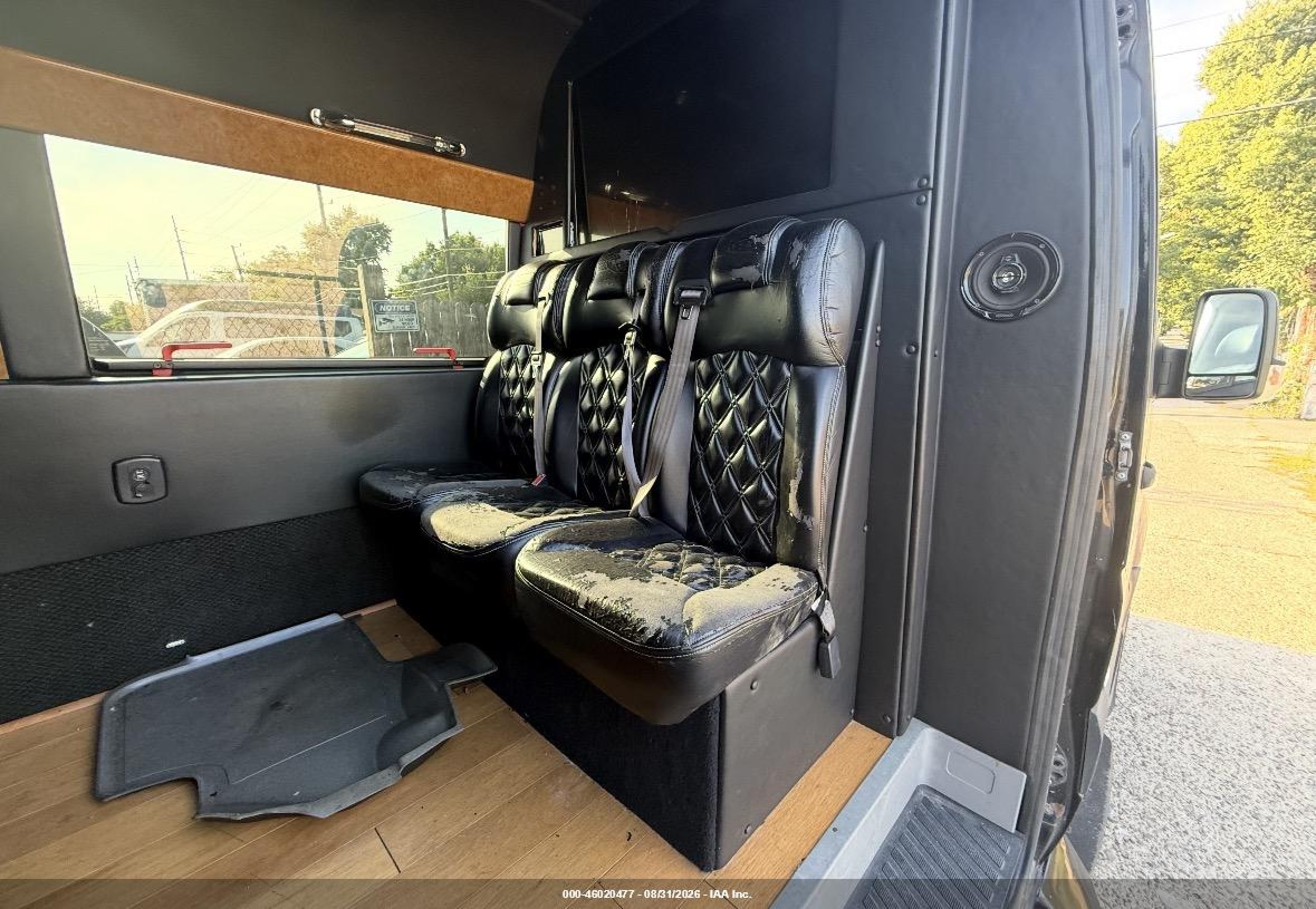2014 Mercedes-benz Sprinter 2500 High  Roof Gray vin: WDZPE8CC4E5857288