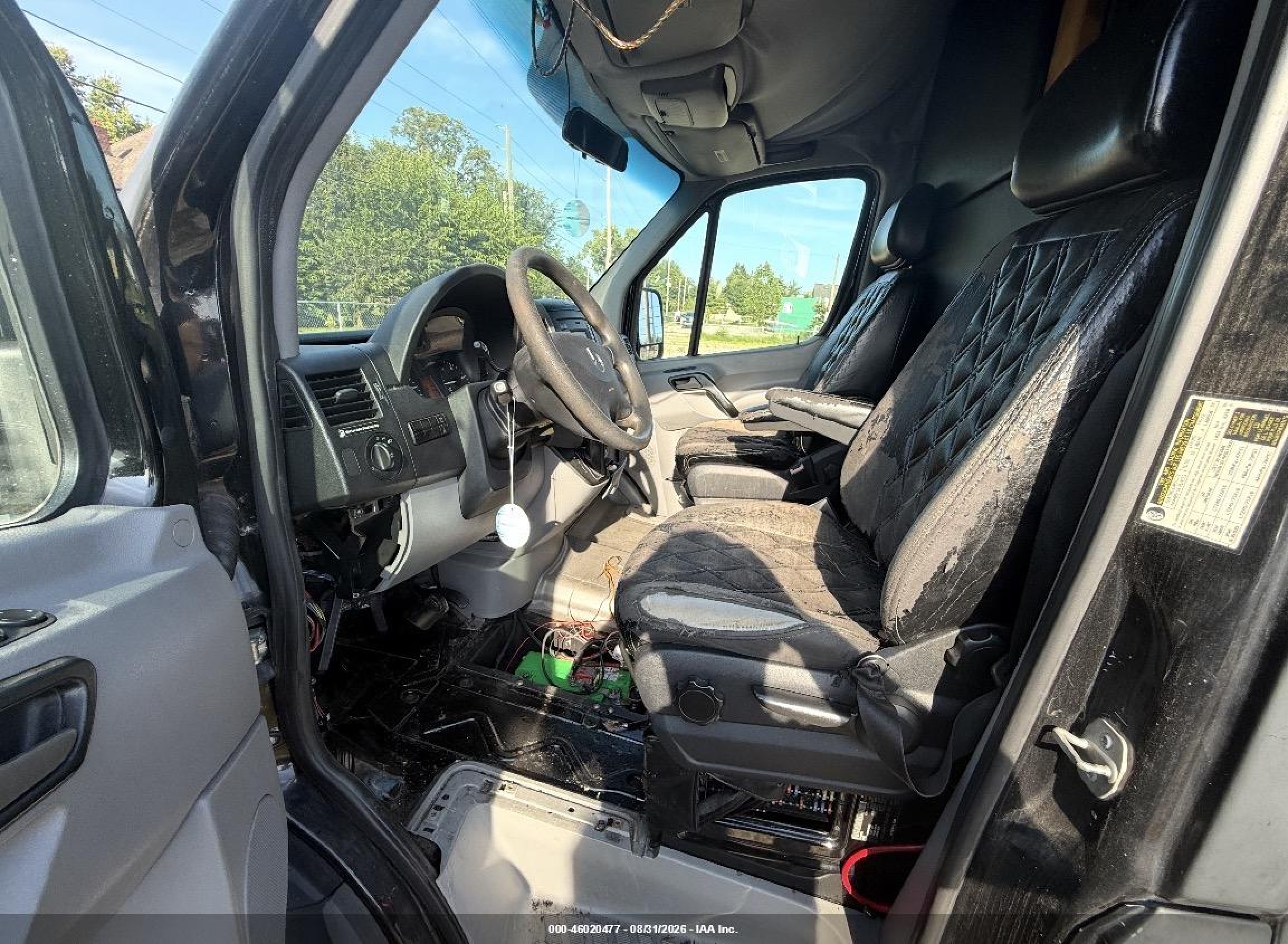 2014 Mercedes-benz Sprinter 2500 High  Roof Gray vin: WDZPE8CC4E5857288