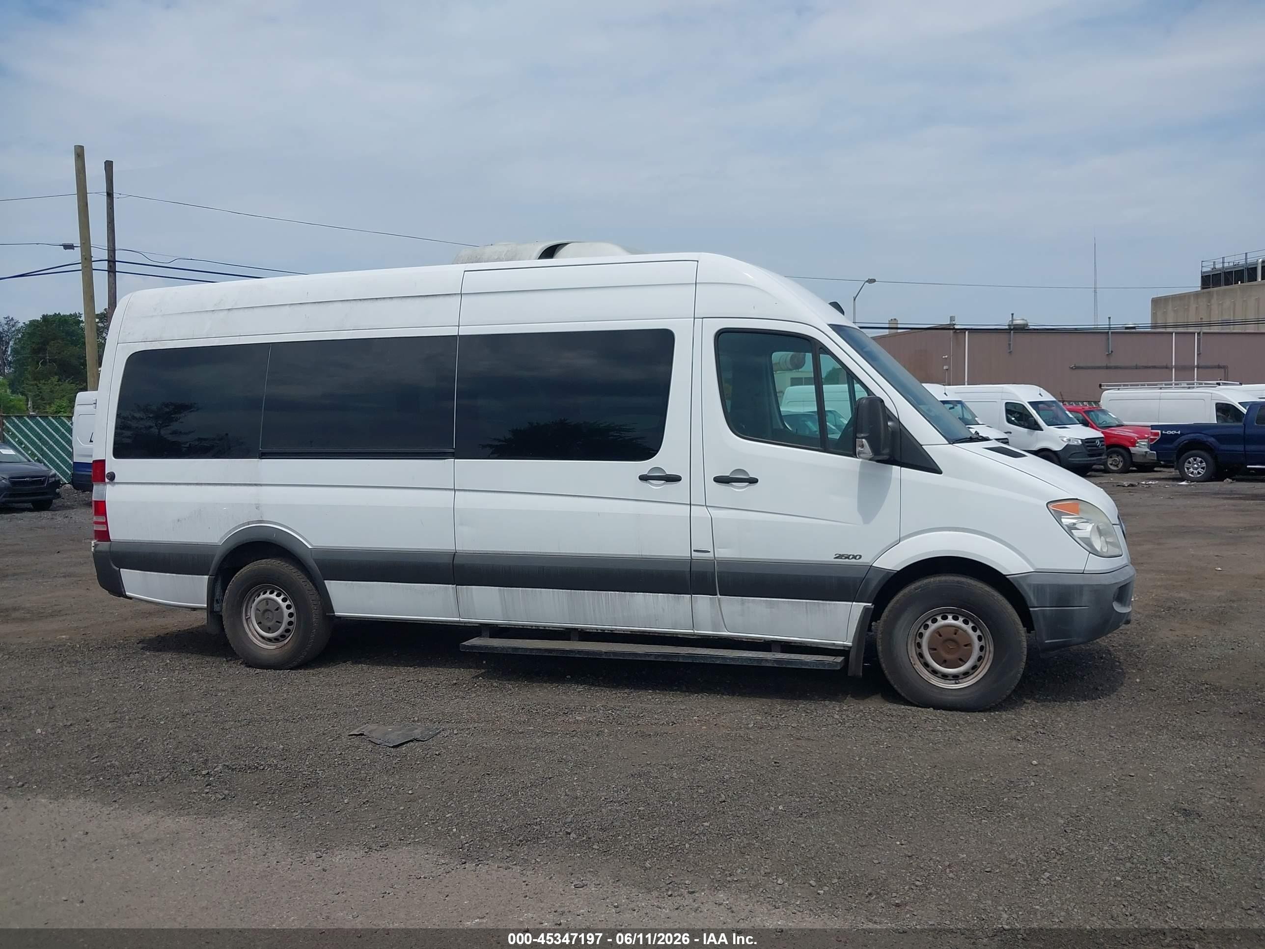 2013 Mercedes-benz Sprinter 2500 High  Roof Белый vin: WDZPE8CC5D5728443