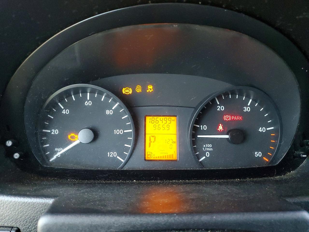 2012 Mercedes-benz Sprinter 2500 Черный vin: WDZPE8CC8C5661495