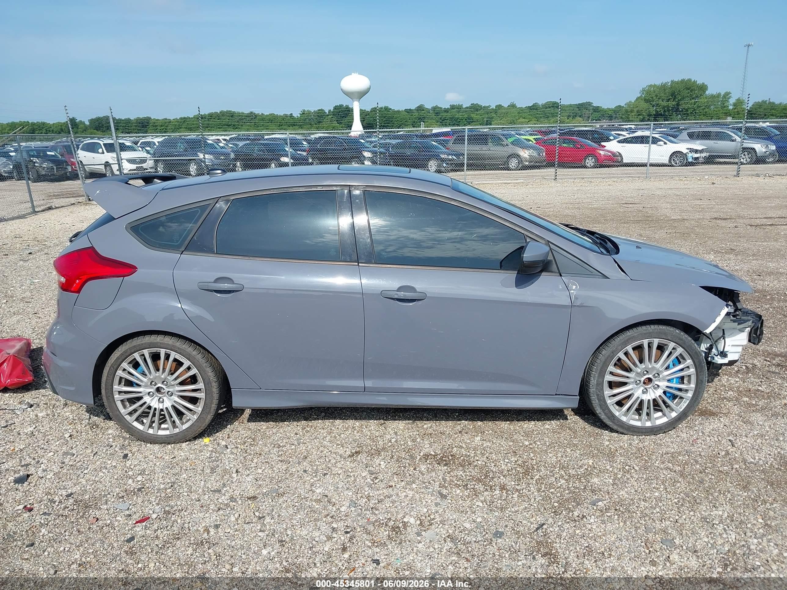 2016 Ford Focus Rs   Gray vin: WF0DP3TH3G4115739