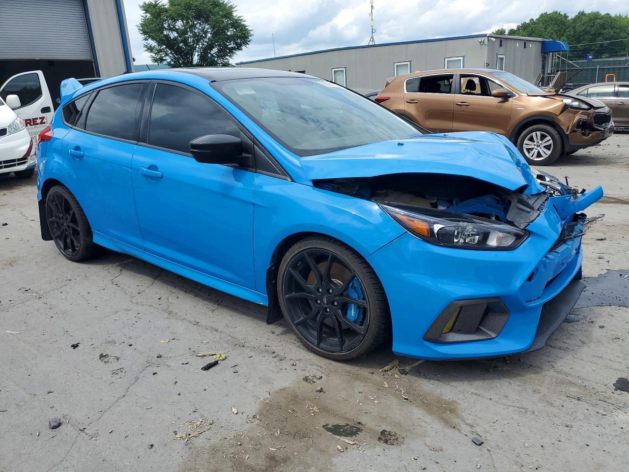 2017 Ford Focus Rs Blue vin: WF0DP3TH3H4124054