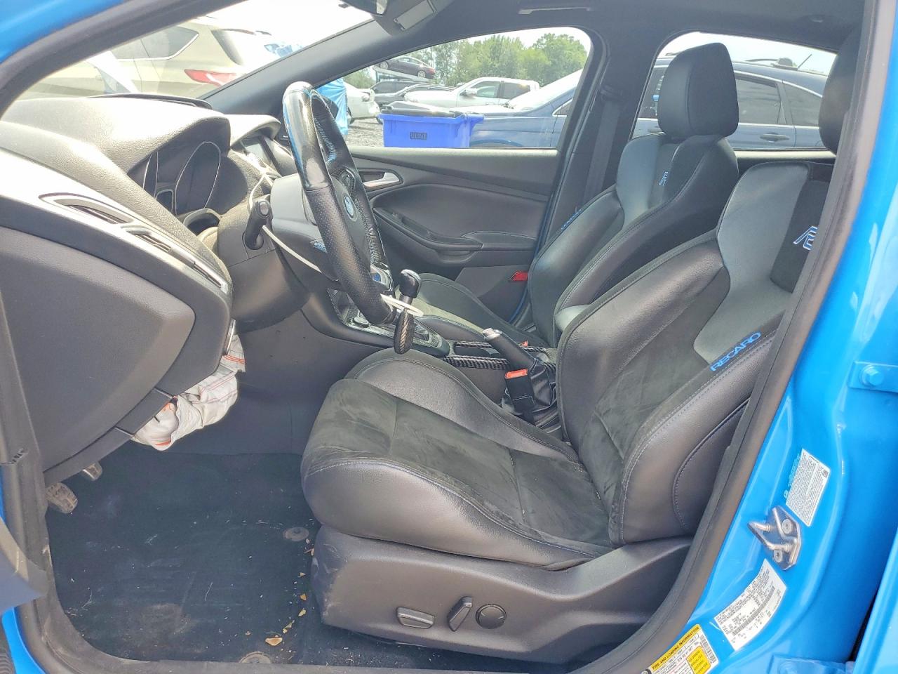 2017 Ford Focus Rs Blue vin: WF0DP3TH3H4124054