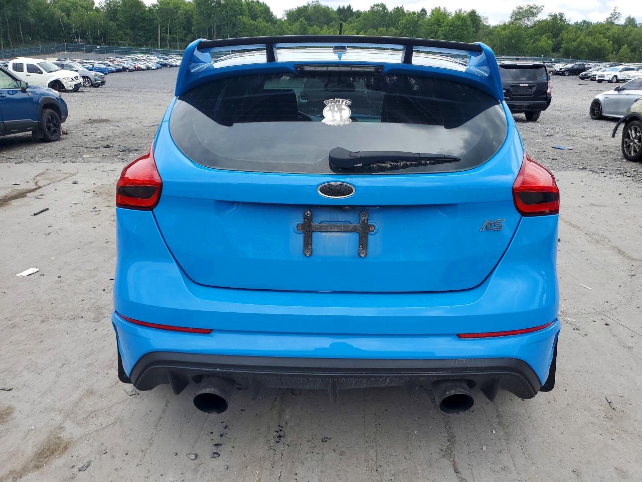 2017 Ford Focus Rs Blue vin: WF0DP3TH3H4124054