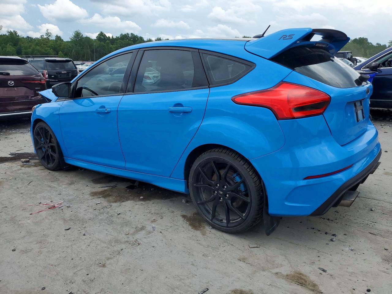 2017 Ford Focus Rs Blue vin: WF0DP3TH3H4124054