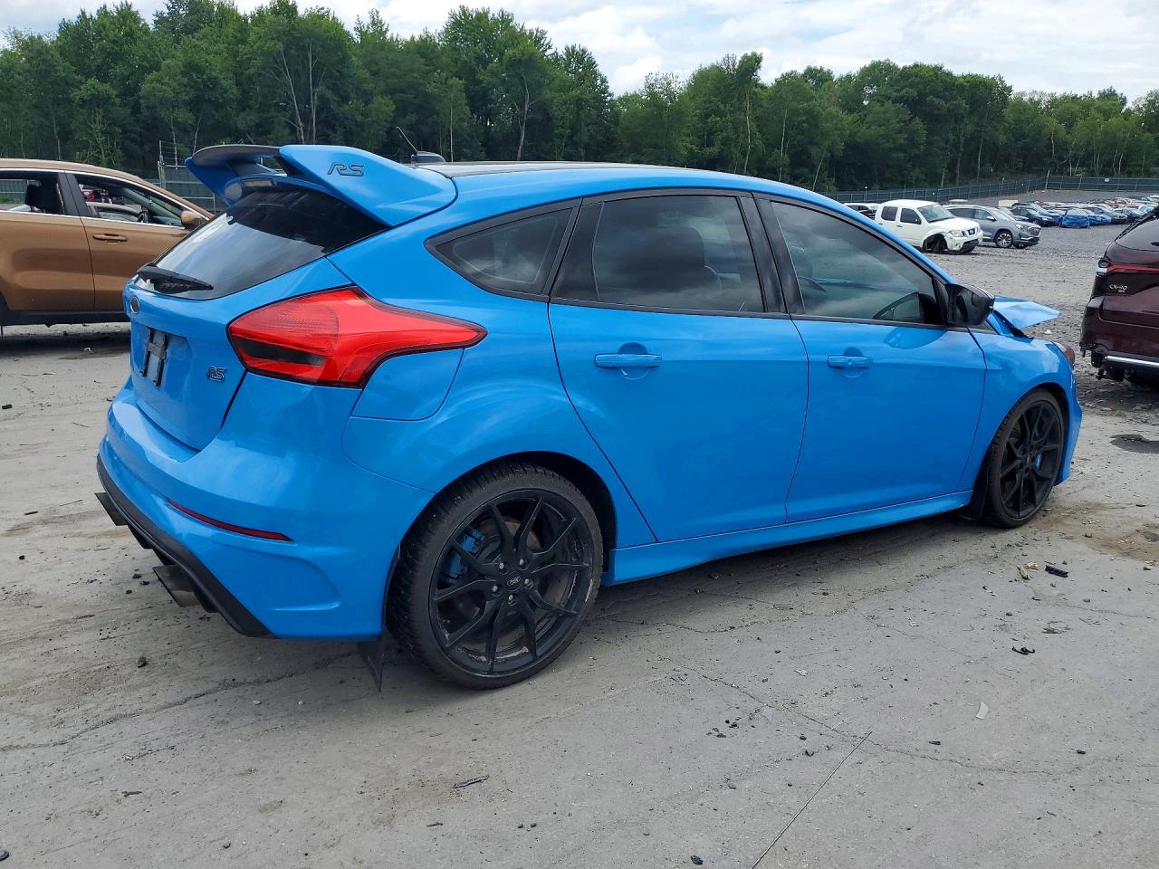 2017 Ford Focus Rs Blue vin: WF0DP3TH3H4124054
