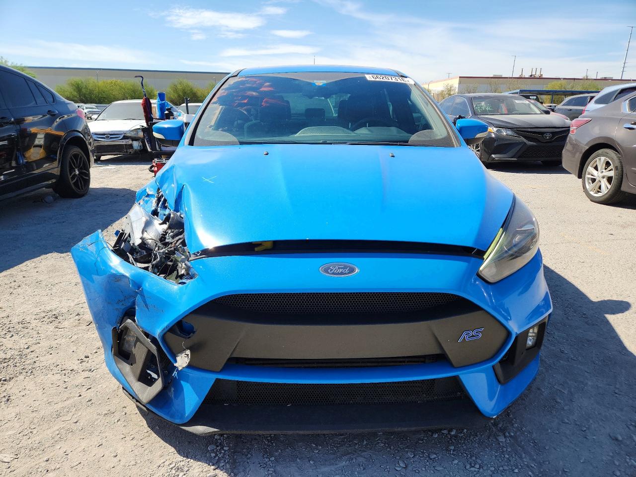 2017 Ford Focus Rs Blue vin: WF0DP3TH6H4122654