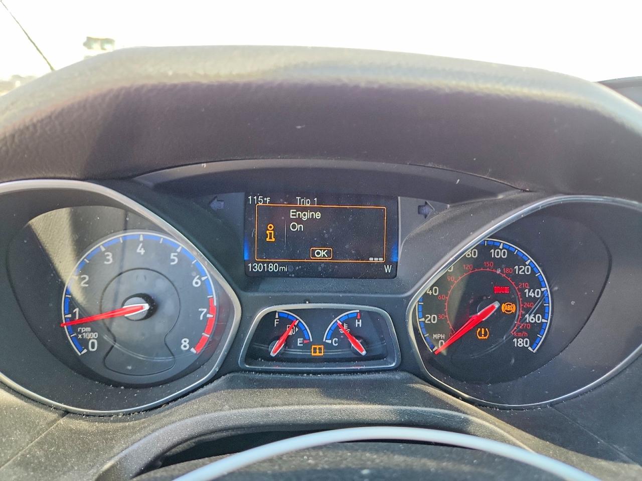 2017 Ford Focus Rs Blue vin: WF0DP3TH6H4122654