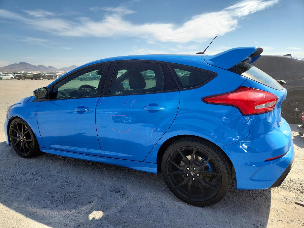 2017 Ford Focus Rs Blue vin: WF0DP3TH6H4122654