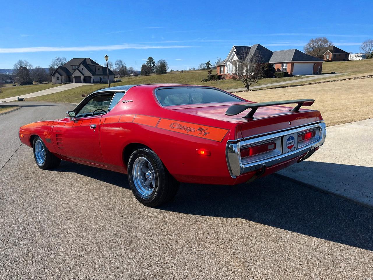 1972 Dodge Charger Red vin: WH23C2C174469