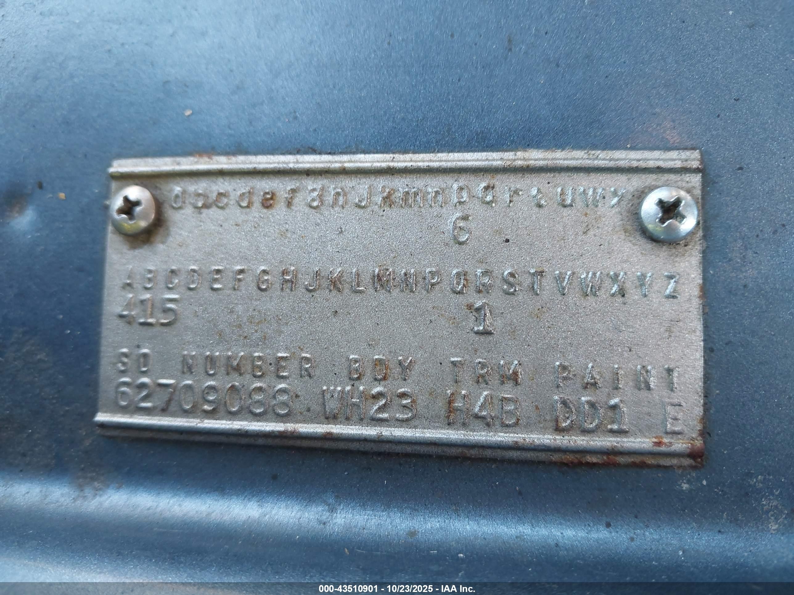 1966 Dodge Coronet   Синий vin: WH23E61303217    