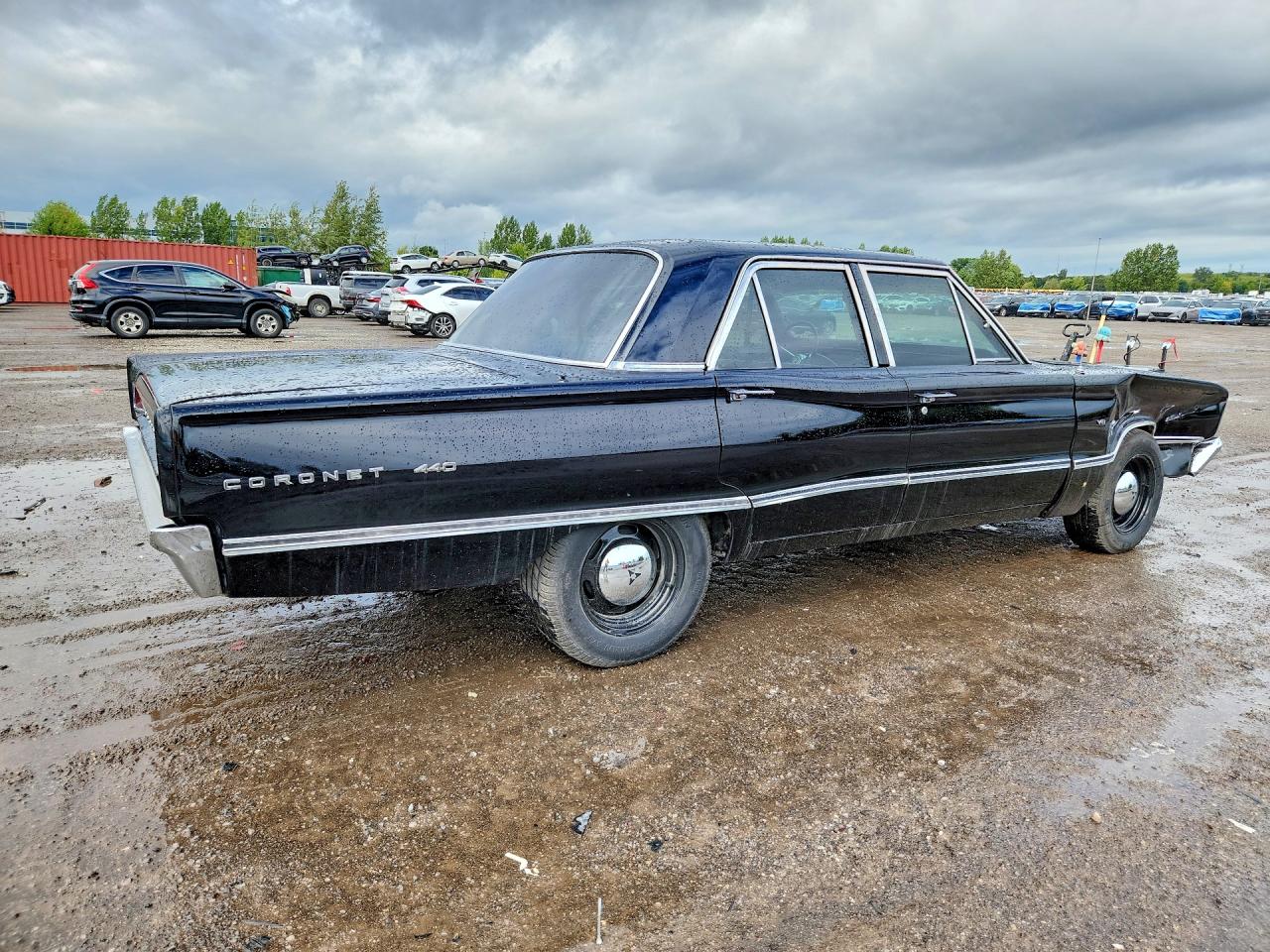 1967 Dodge Coronet Black vin: WH41D71249371