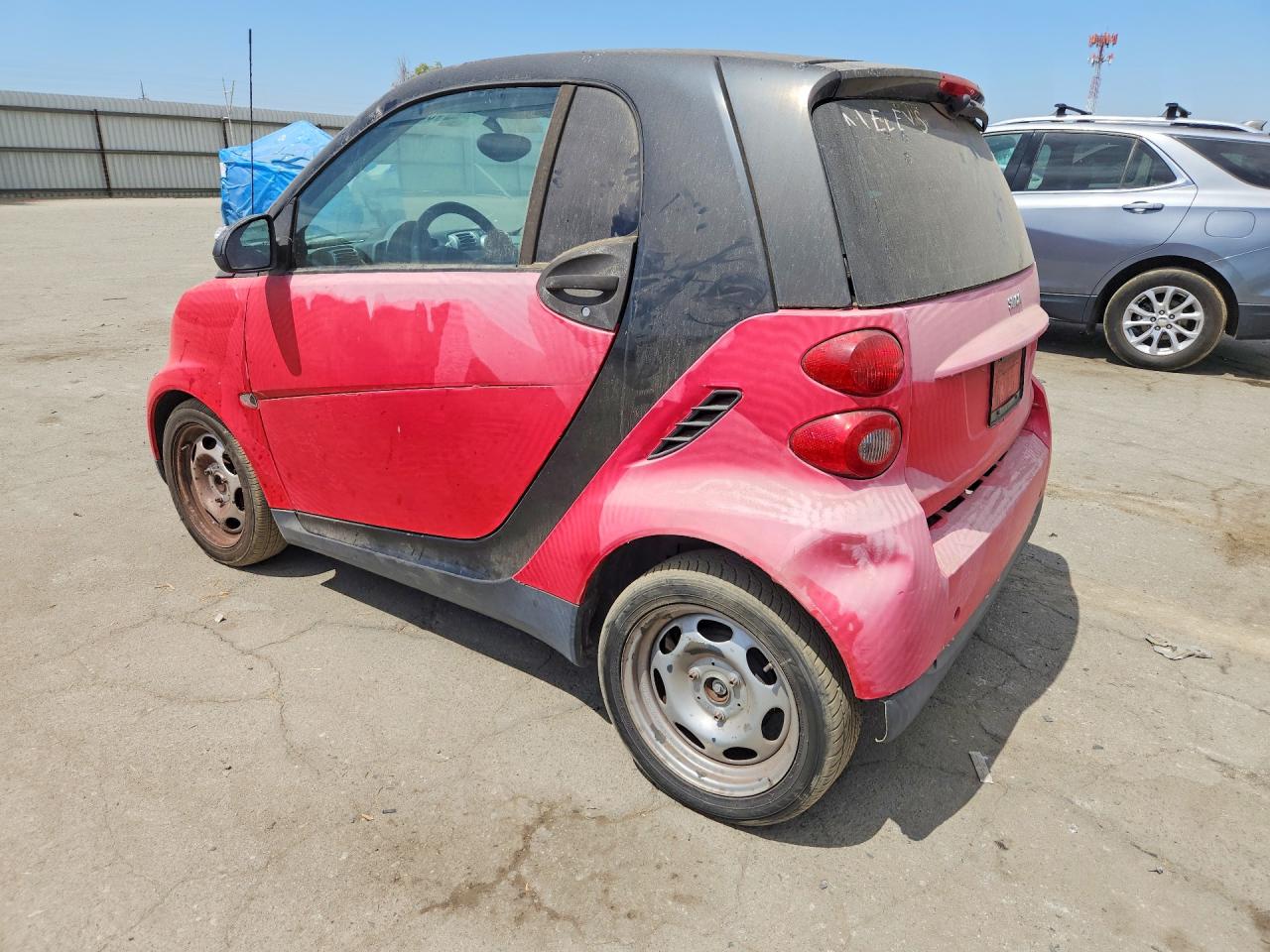 2009 Smart Fortwo Pure Red vin: WMEEJ31X09K223531
