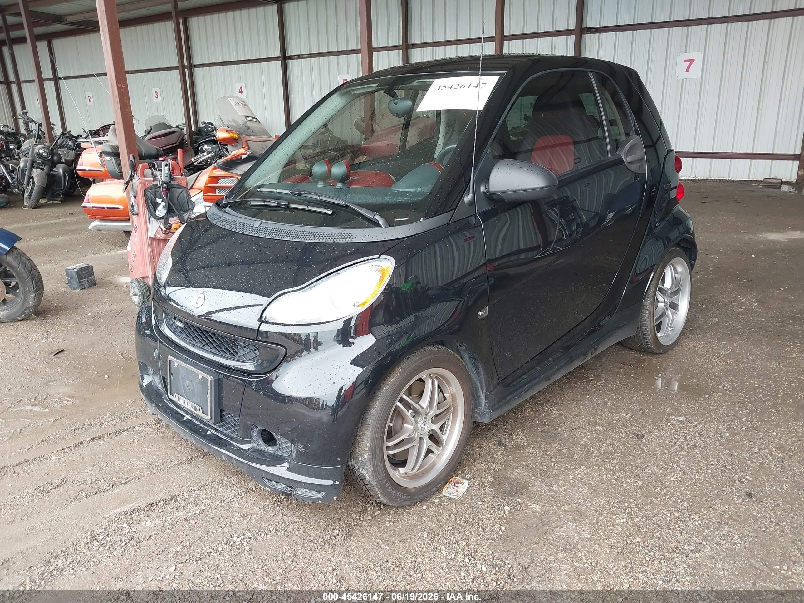 2009 Smart Fortwo Brabus/passion/pure Black vin: WMEEJ31X09K265567