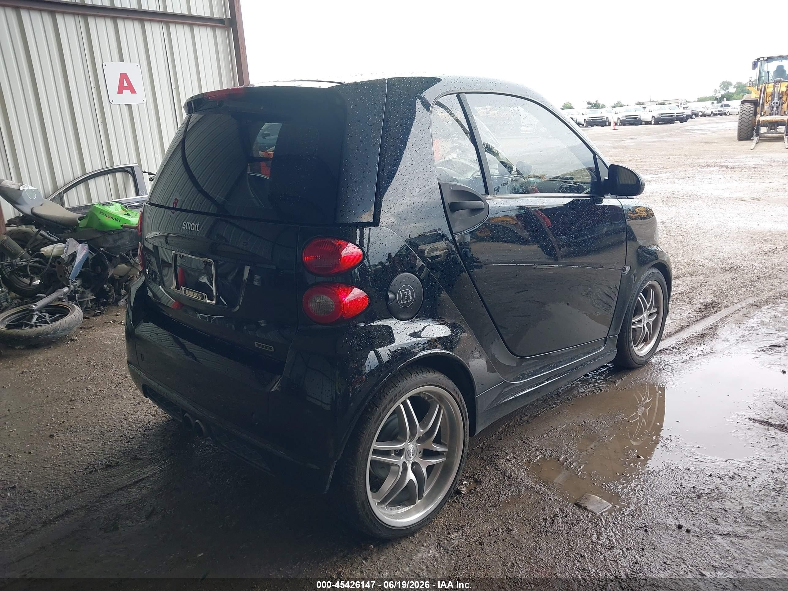 2009 Smart Fortwo Brabus/passion/pure Black vin: WMEEJ31X09K265567